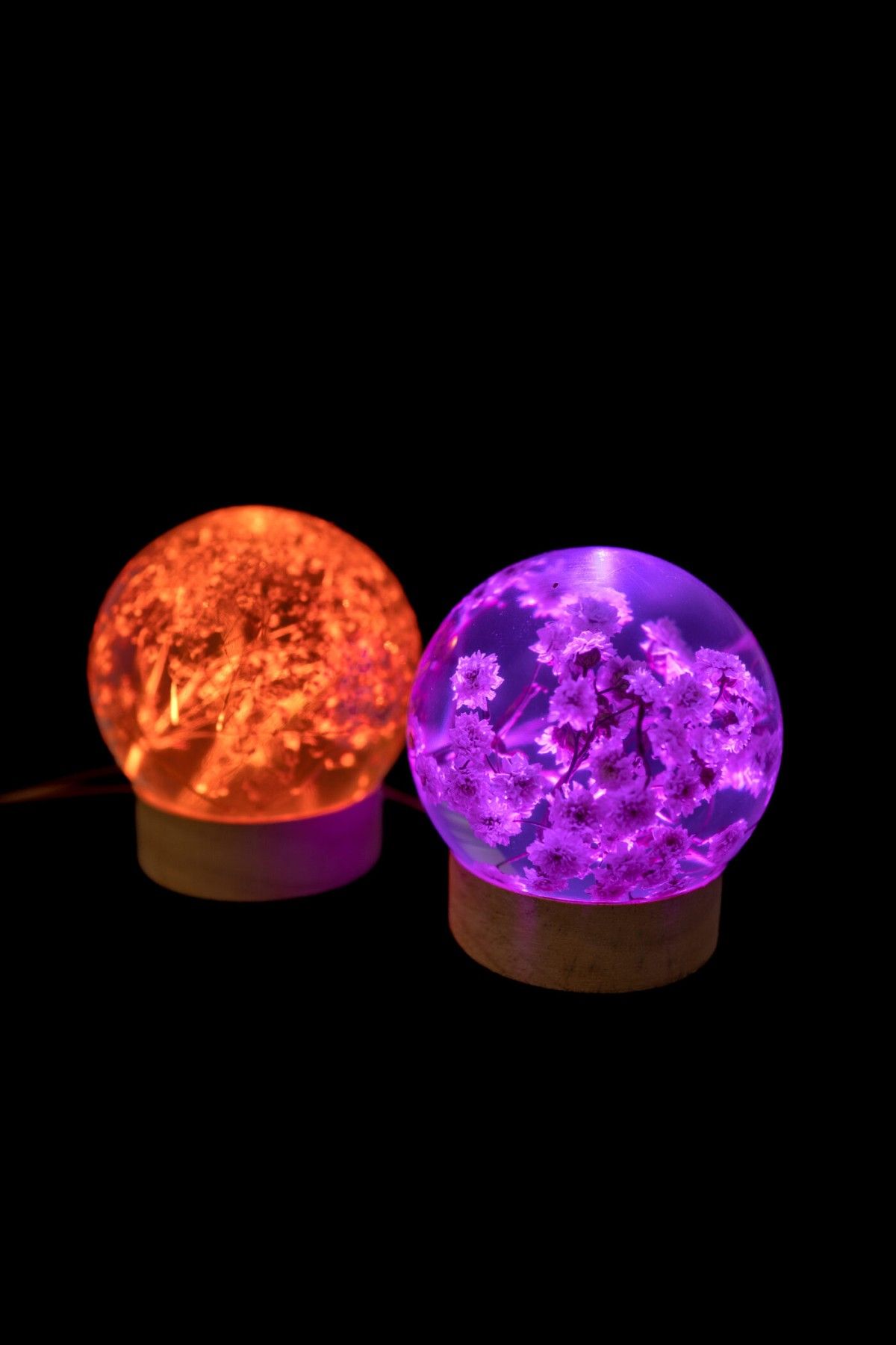 Galda lampa SpiiidBotanics, rgb, zaļā krāsā — attēls 5