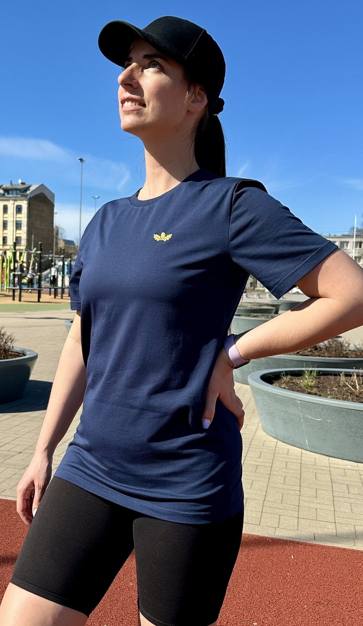 Sieviešu T-krekls Ozolvīle, XXS, XS, S, XXL, kokvilna — attēls 3