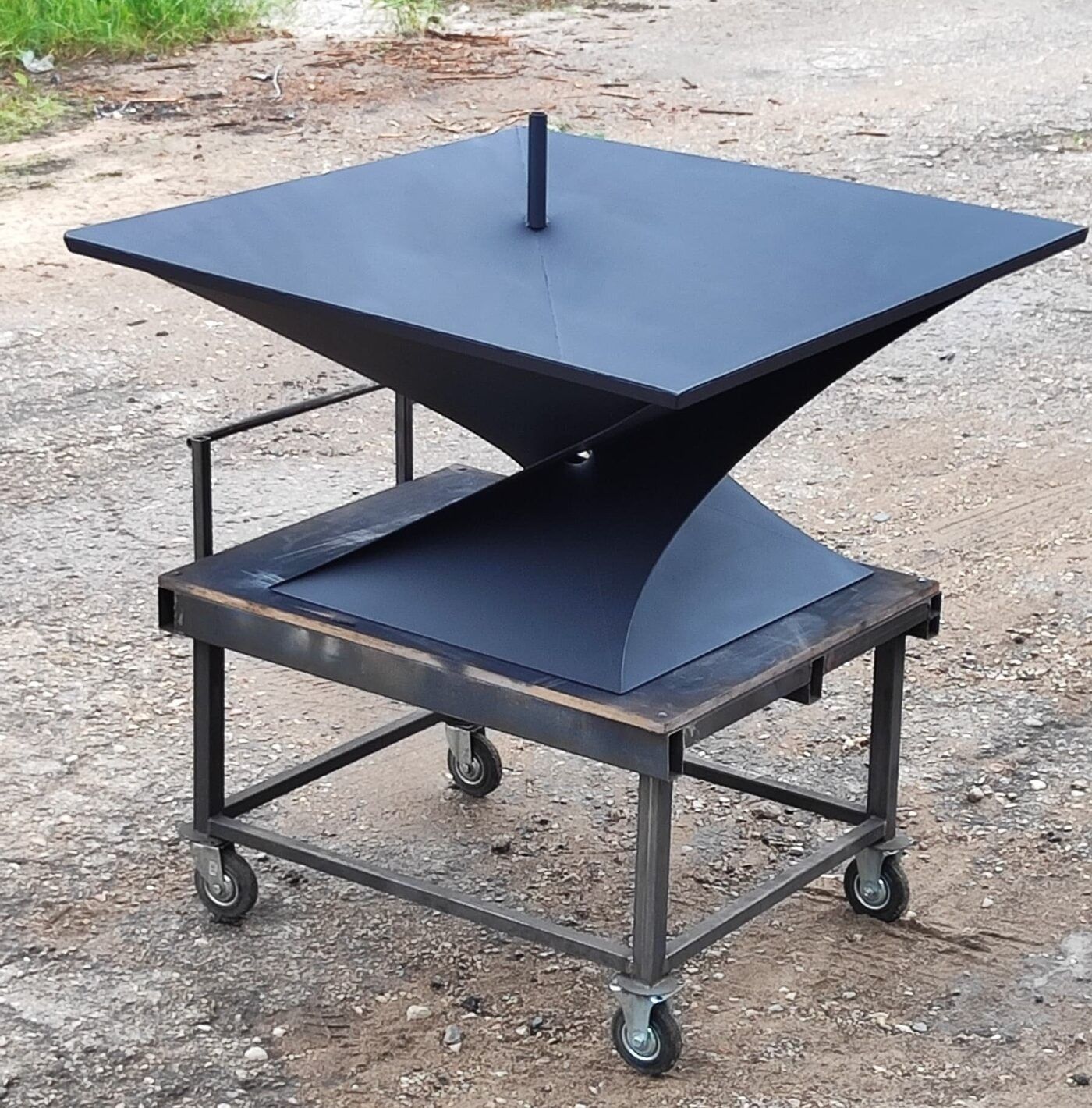 Ugunskura vieta K-ART, augstums 55 cm, tērauds — attēls 3