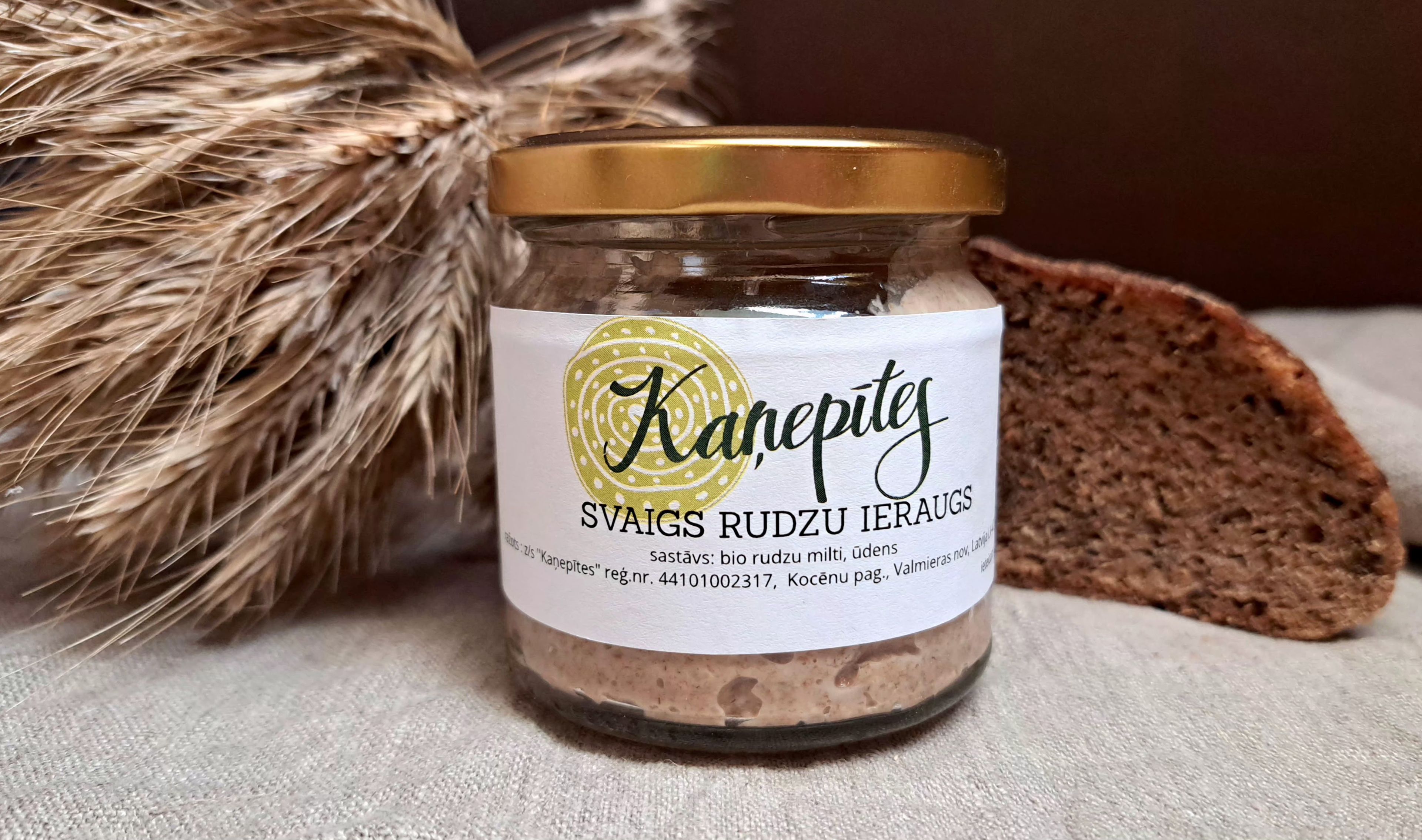 Svaigs rudzu maizes ieraugs, 160 g