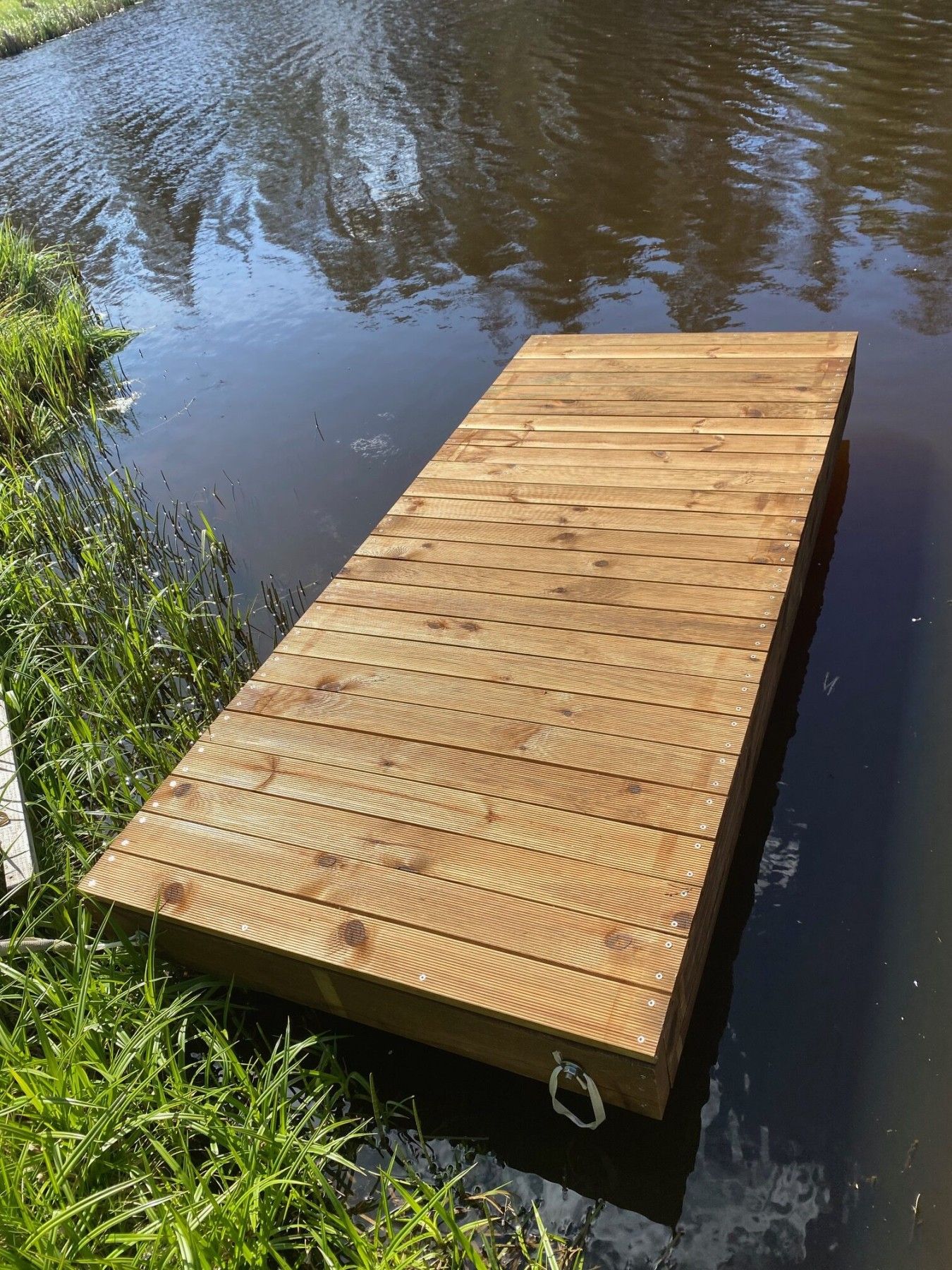 Dārza dekors Balustrāde, pontons / laipa, 70 kg, koks