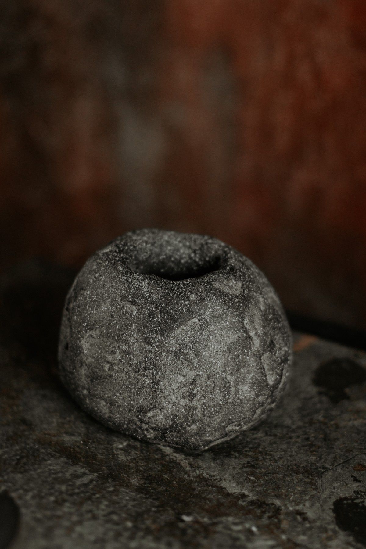 Vāze Artterrace, augstums 16 cm, pelēkā krāsā — attēls 5