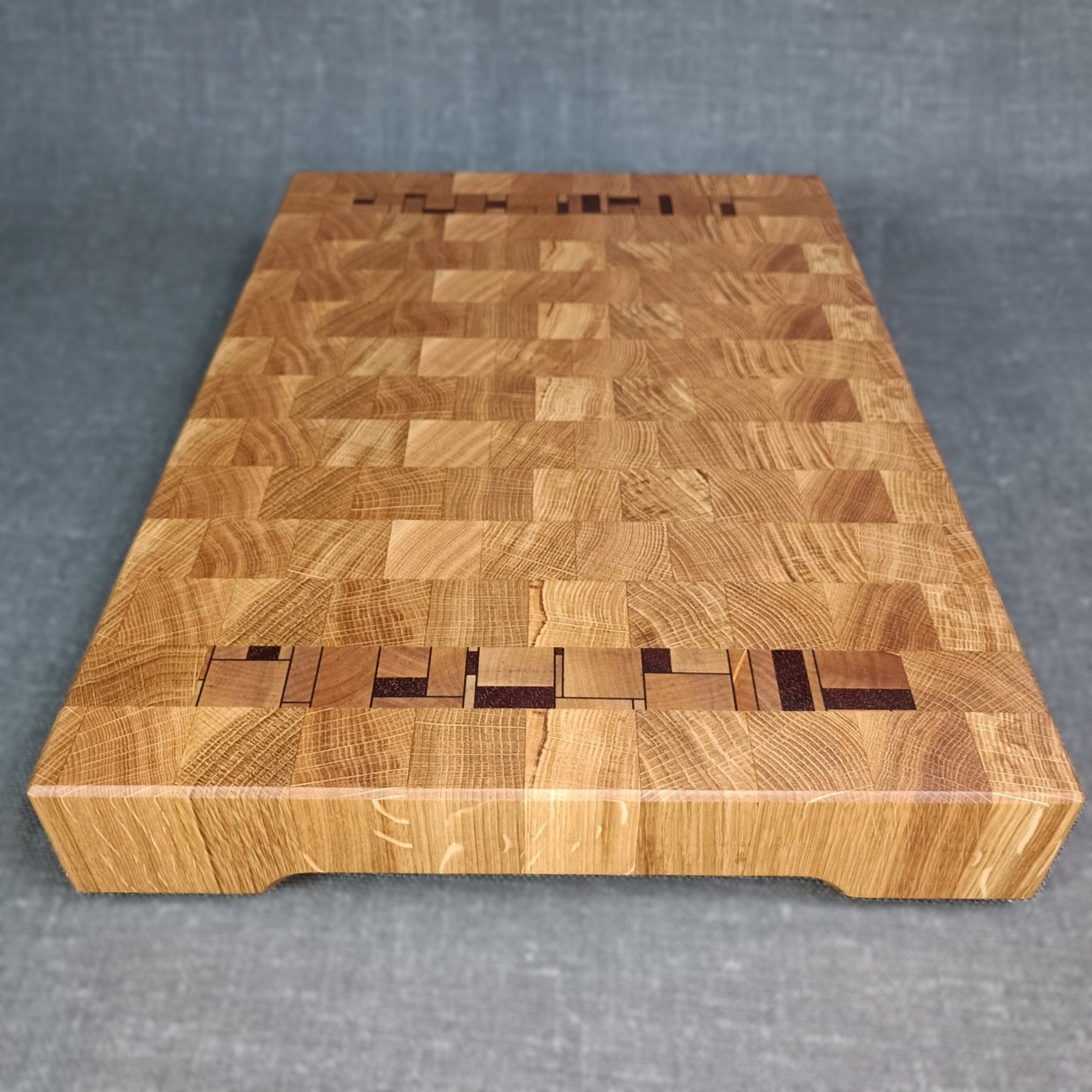 Griešanas dēlītis Raibi Koki, 48 cm, koks, brūnā krāsā — attēls 5