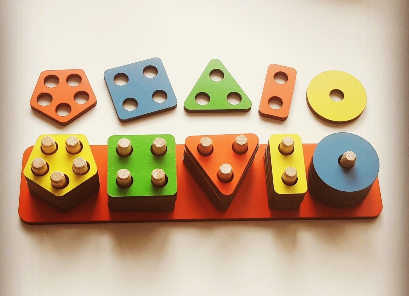 Rotaļu kluči LiL HOUSE, 1–2, 3–4, 5–7 g., 30 detaļas, koks — attēls 2