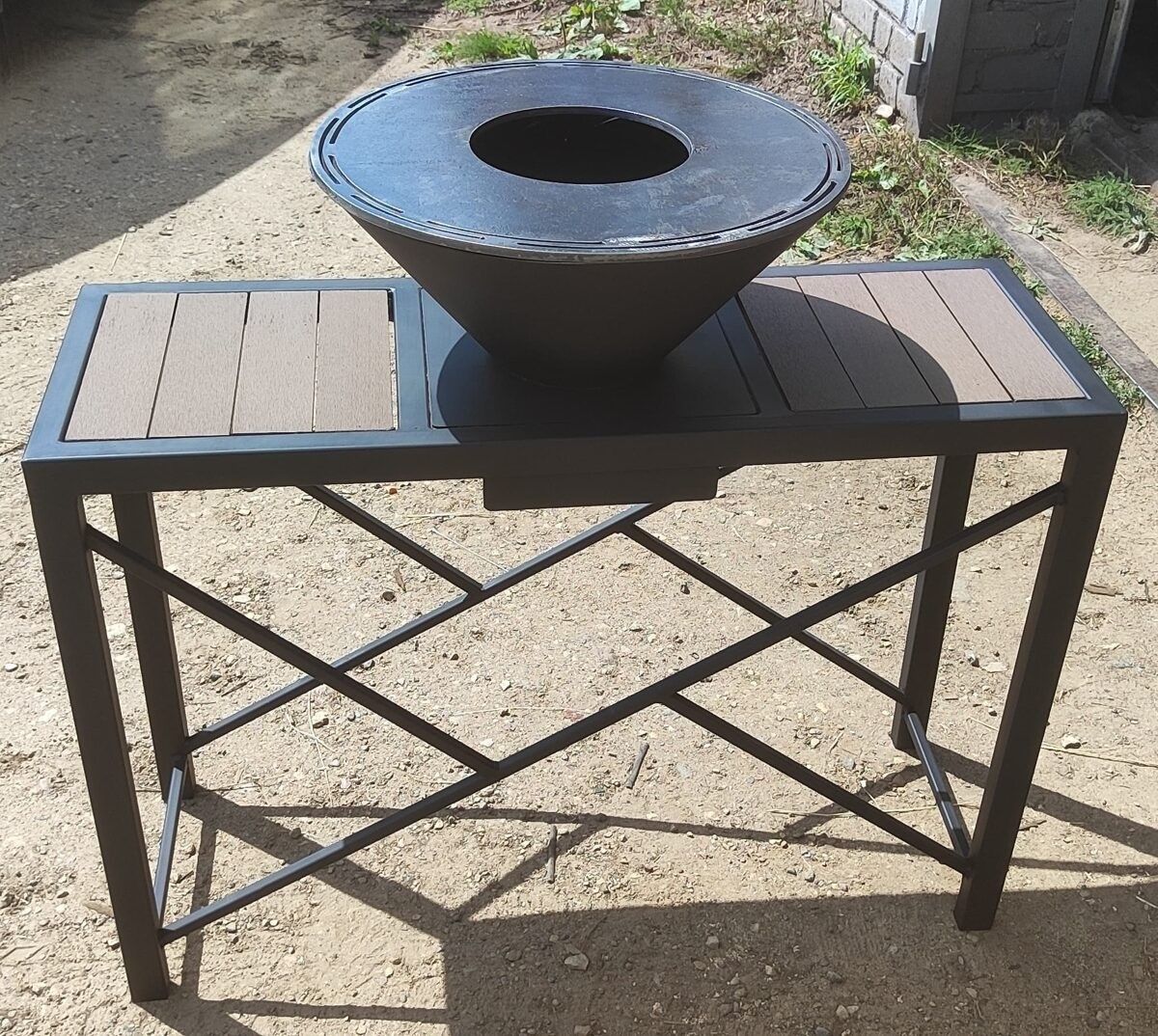 Kokogļu grils K-ART BBQ grila virsma
