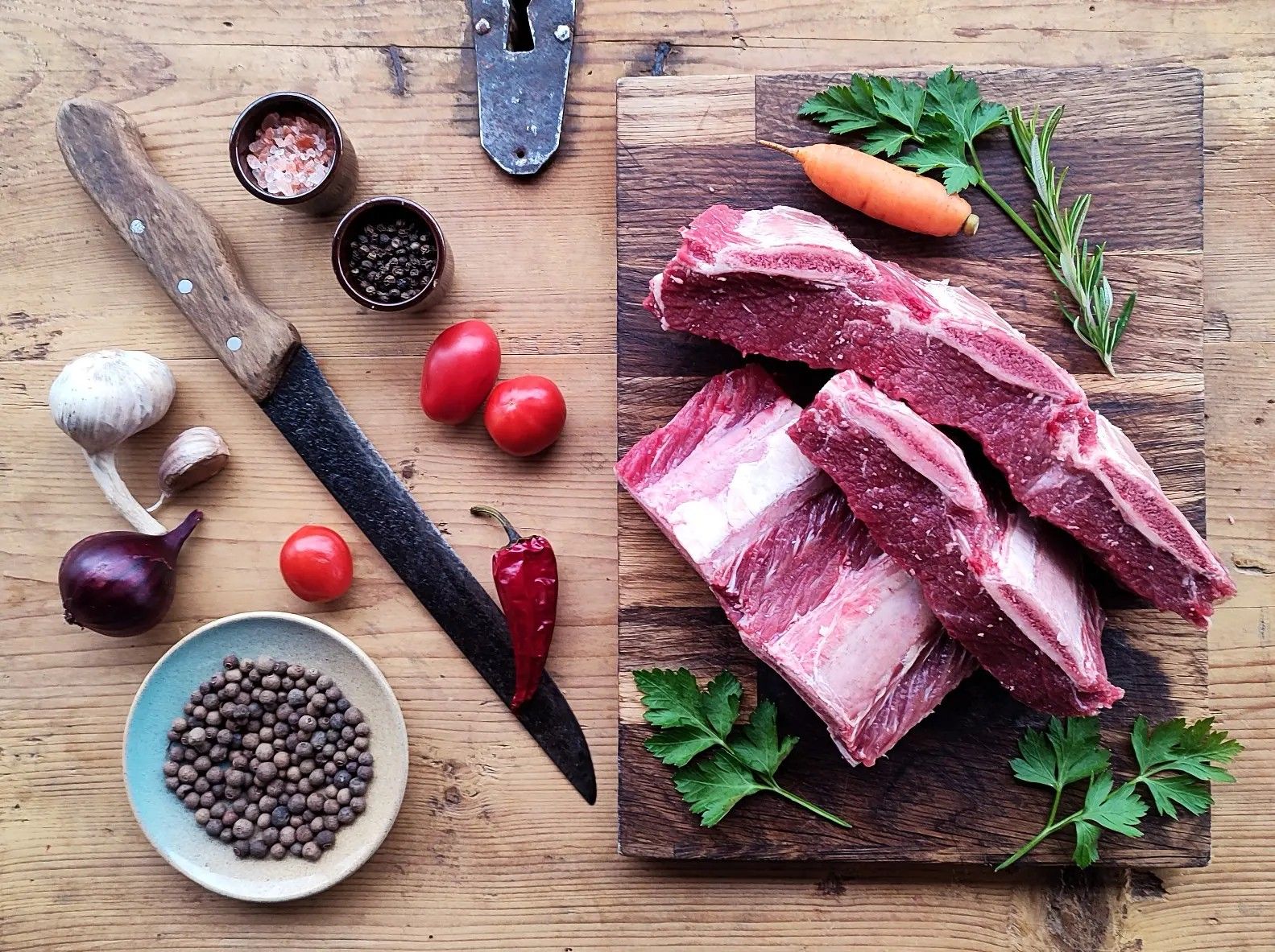 Liellopa ribiņas Short ribs BIO