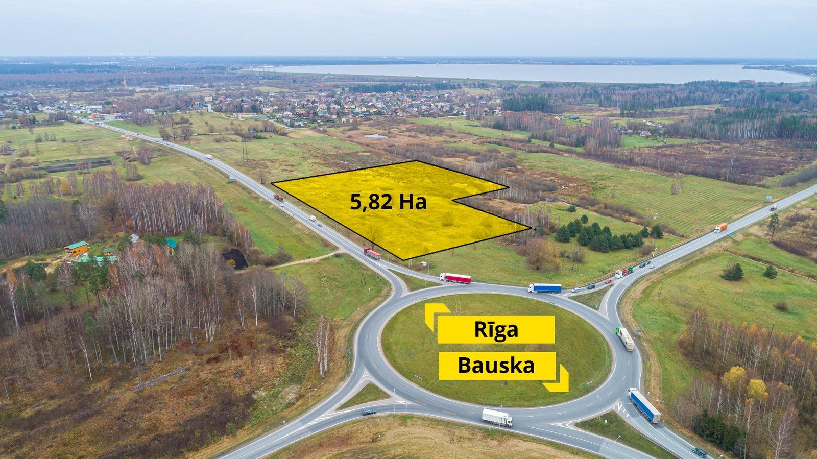 Zemes gabals 5,82 ha, Jaunmeldri, Odukalns