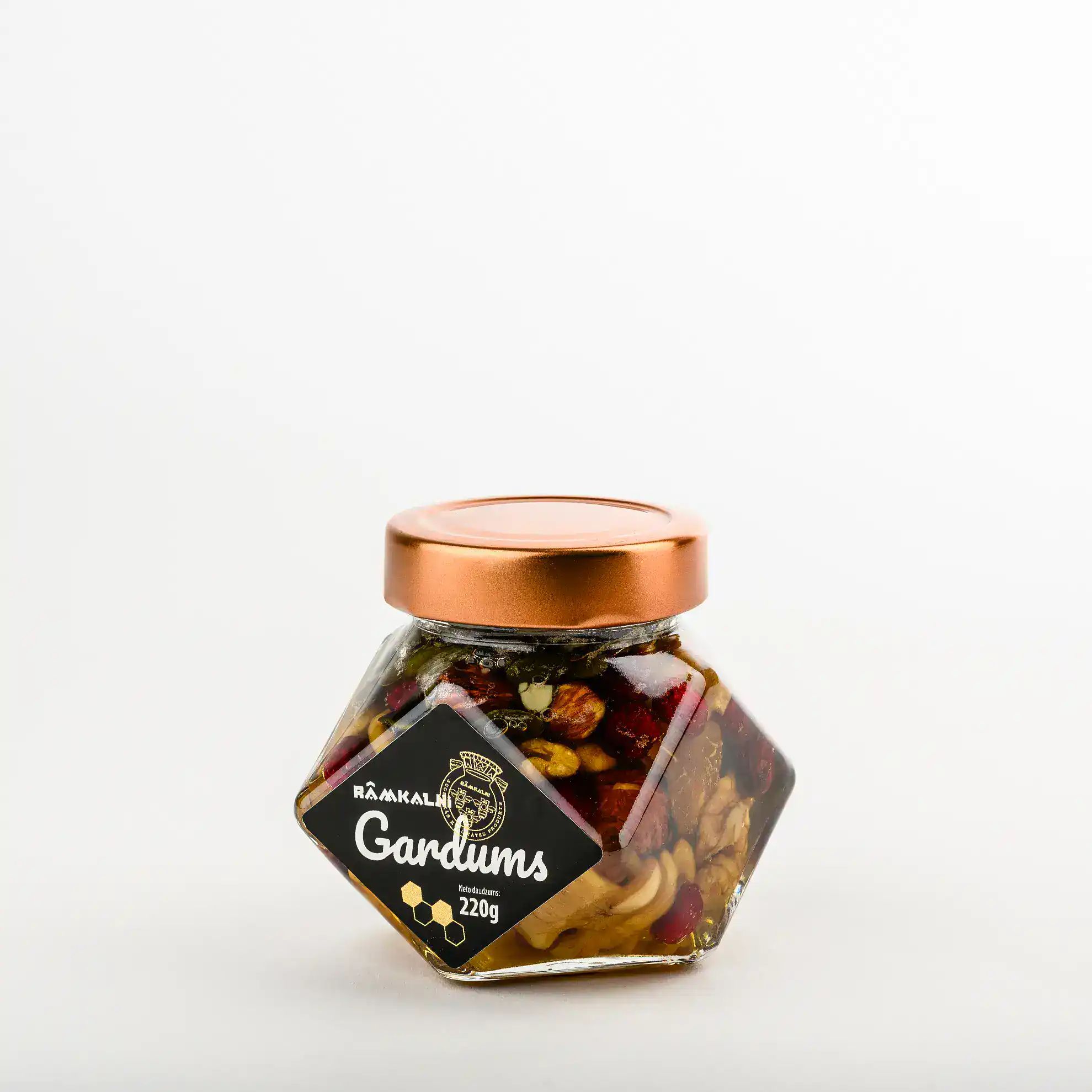 Medus gardums ar sukādēm un riekstiem, 220 g — attēls 2