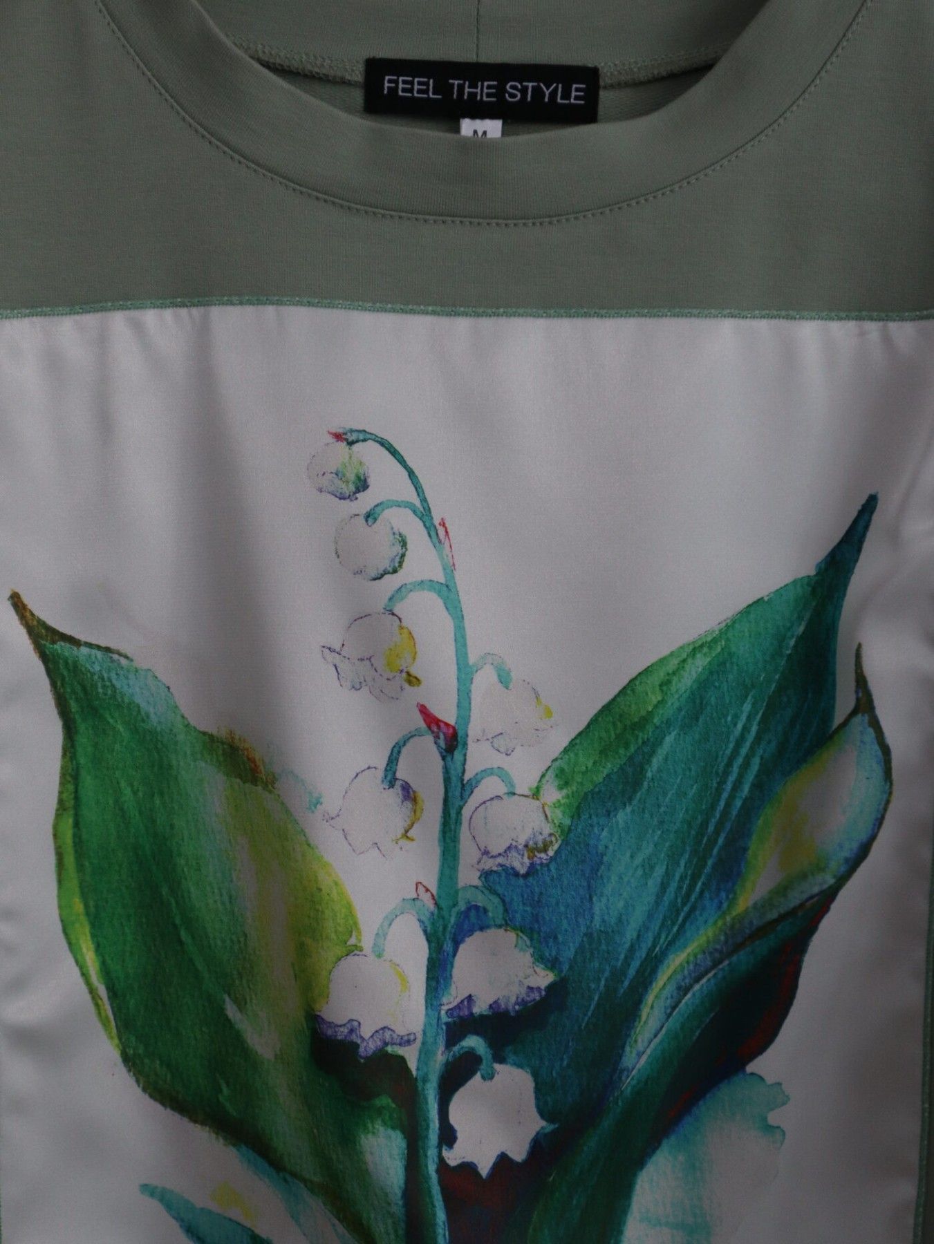 Sieviešu džemperis Feel the Style, S, M, L, XL, zaļā krāsā — attēls 3