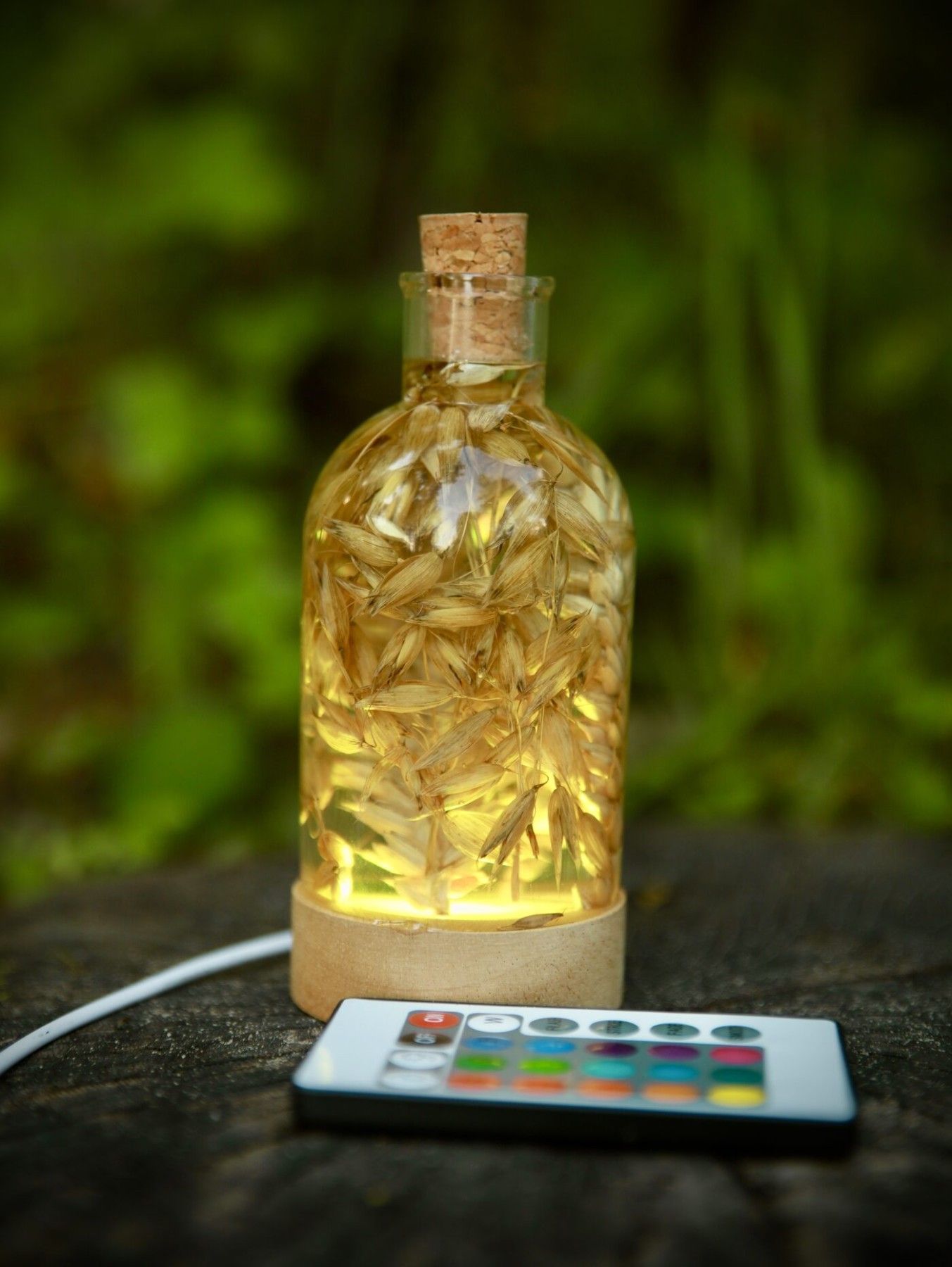Galda lampa SpiiidBotanics, rgb, zilā krāsā — attēls 4