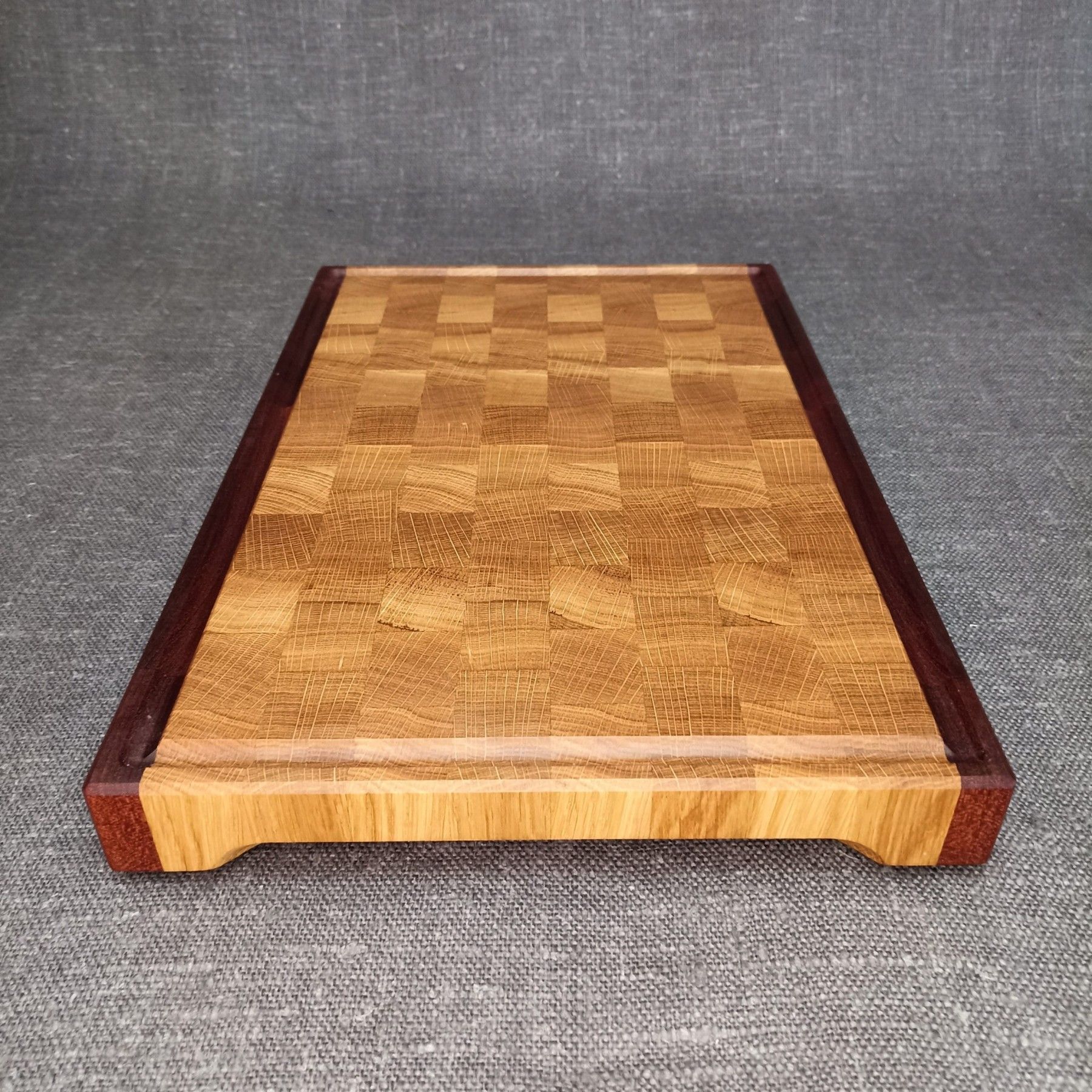 Griešanas dēlītis Raibi Koki, 40 cm, koks, bēšā krāsā — attēls 2
