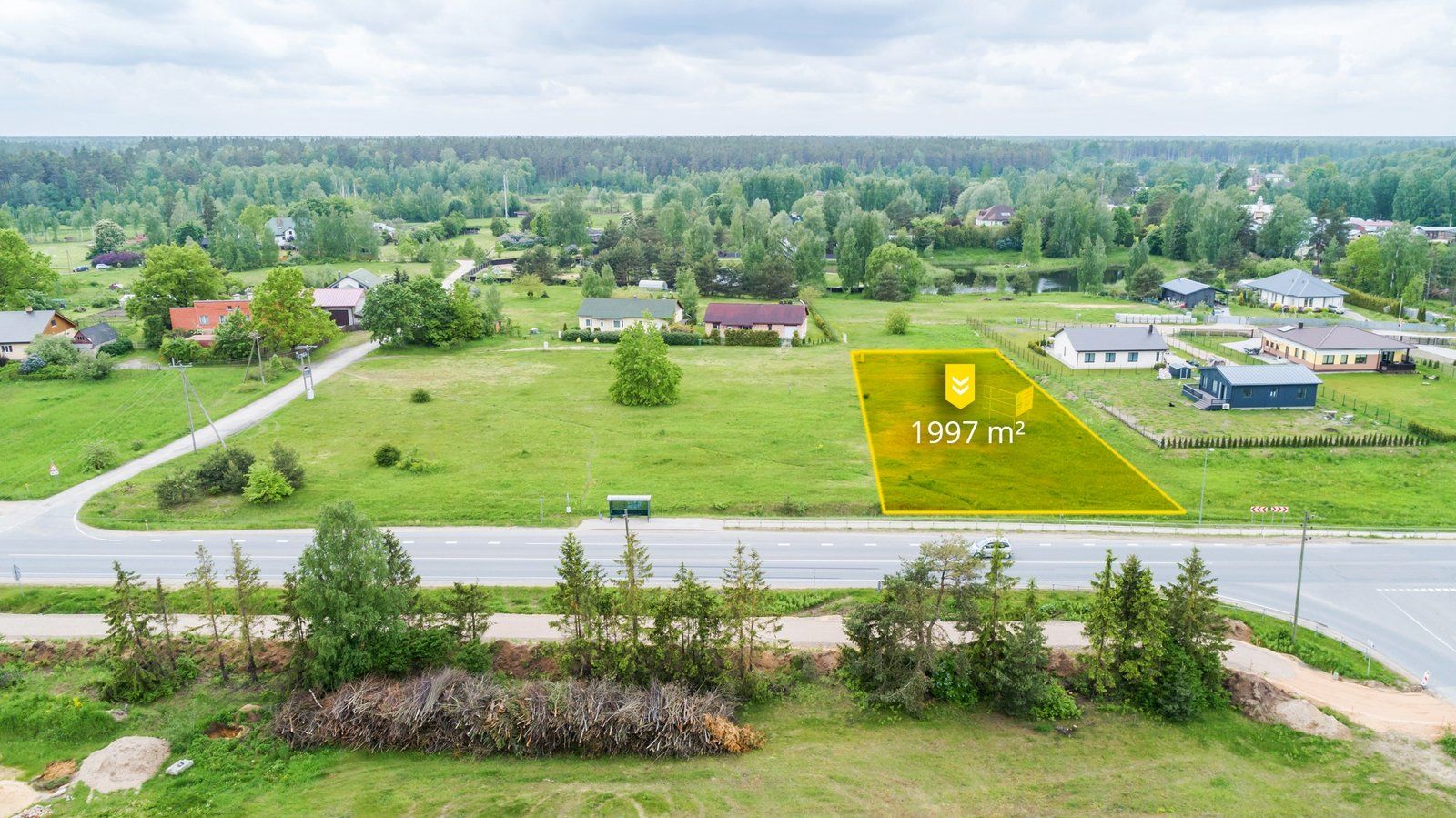 Zemes gabals 2106 m², Kramiņu iela 8, Ķekavas pagasts — attēls 3