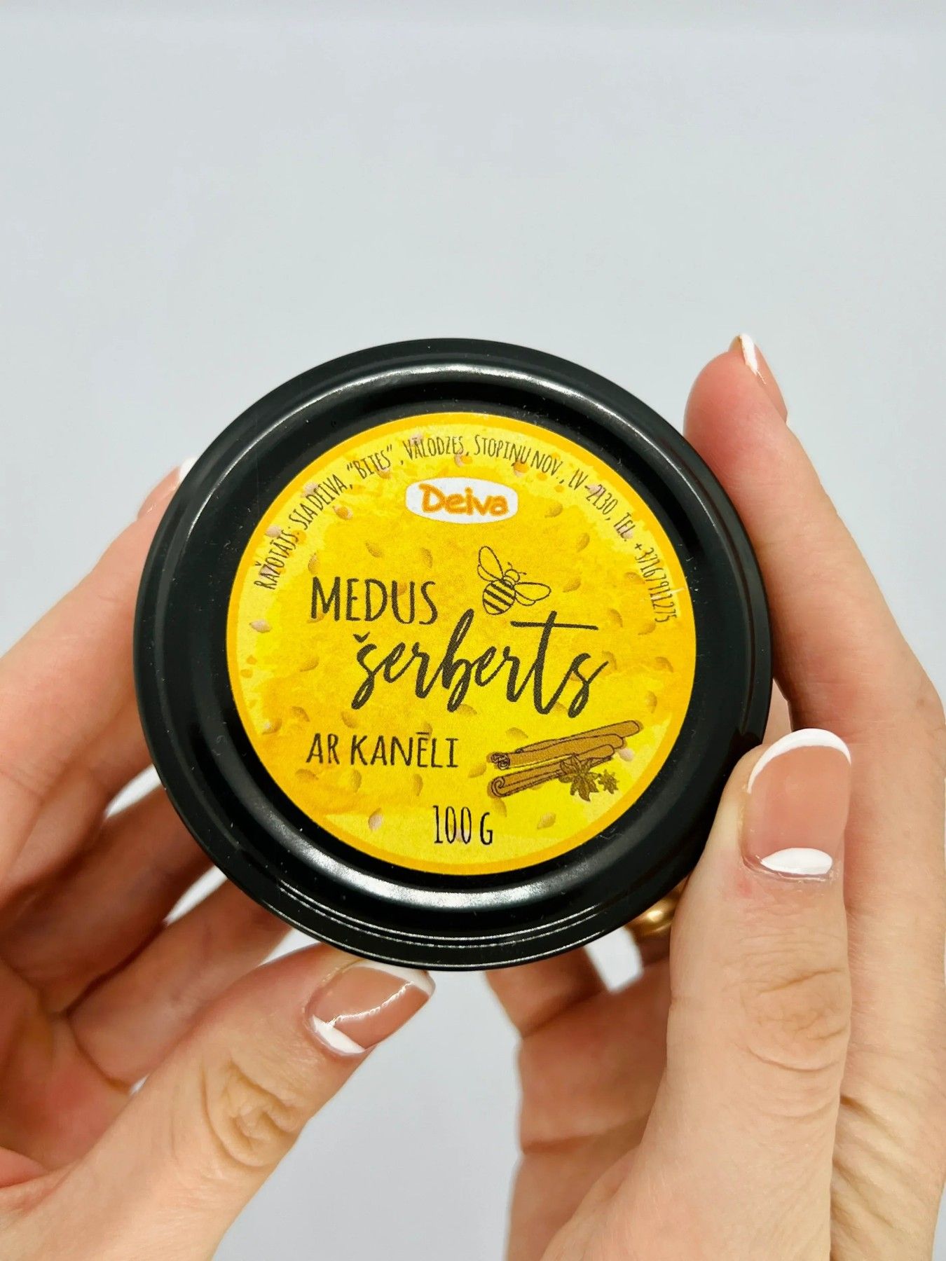 Halva Deiva, kanēļa, sezama, 100 g — attēls 3