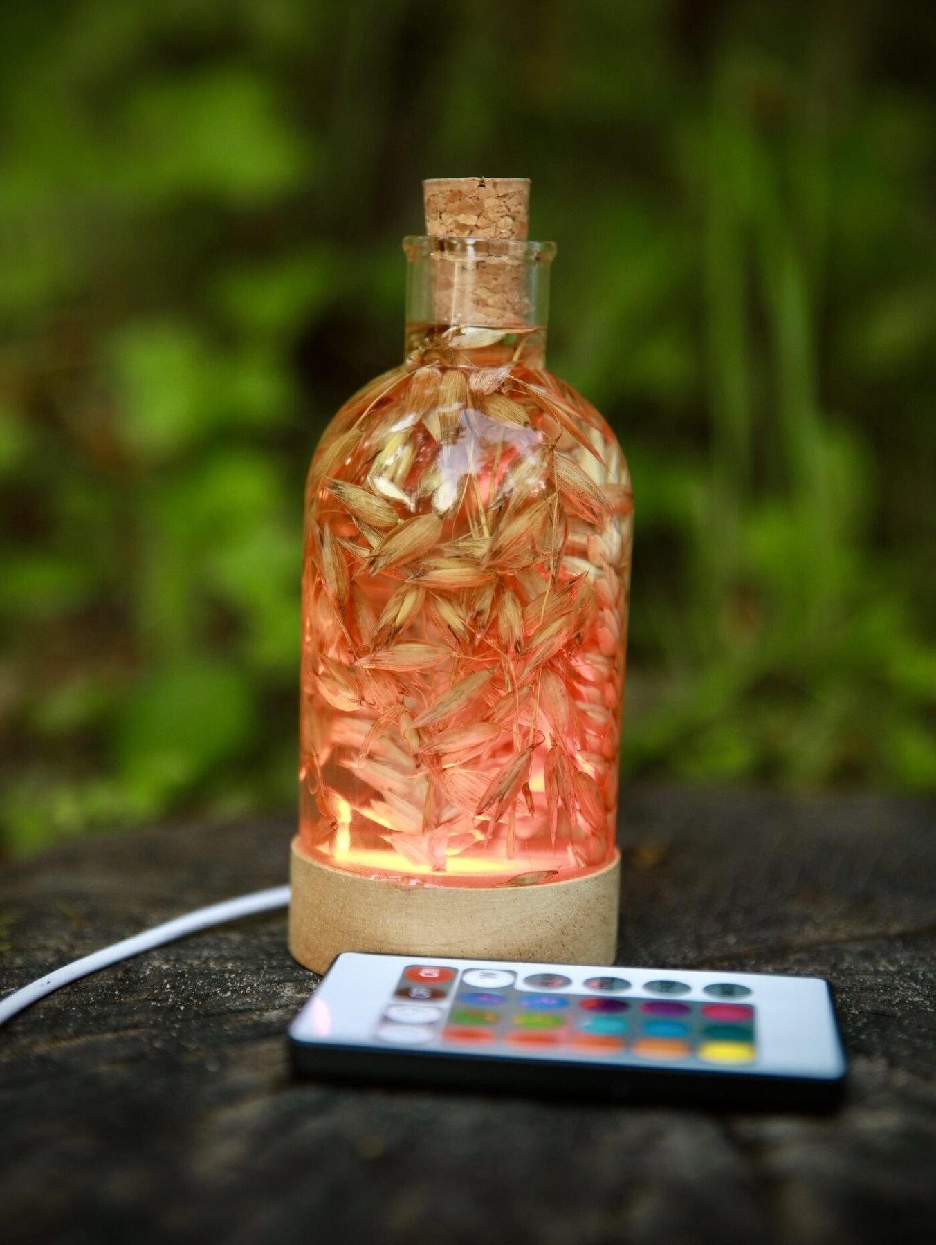 Galda lampa SpiiidBotanics, rgb, zilā krāsā — attēls 3