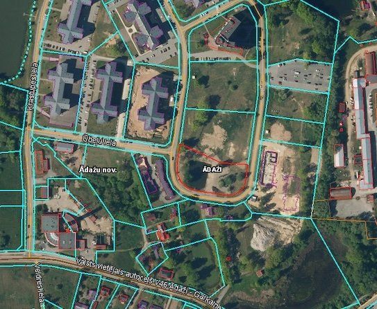 Zemes gabals 5082 m², Ūbeļu iela 7, Ādaži — attēls 2