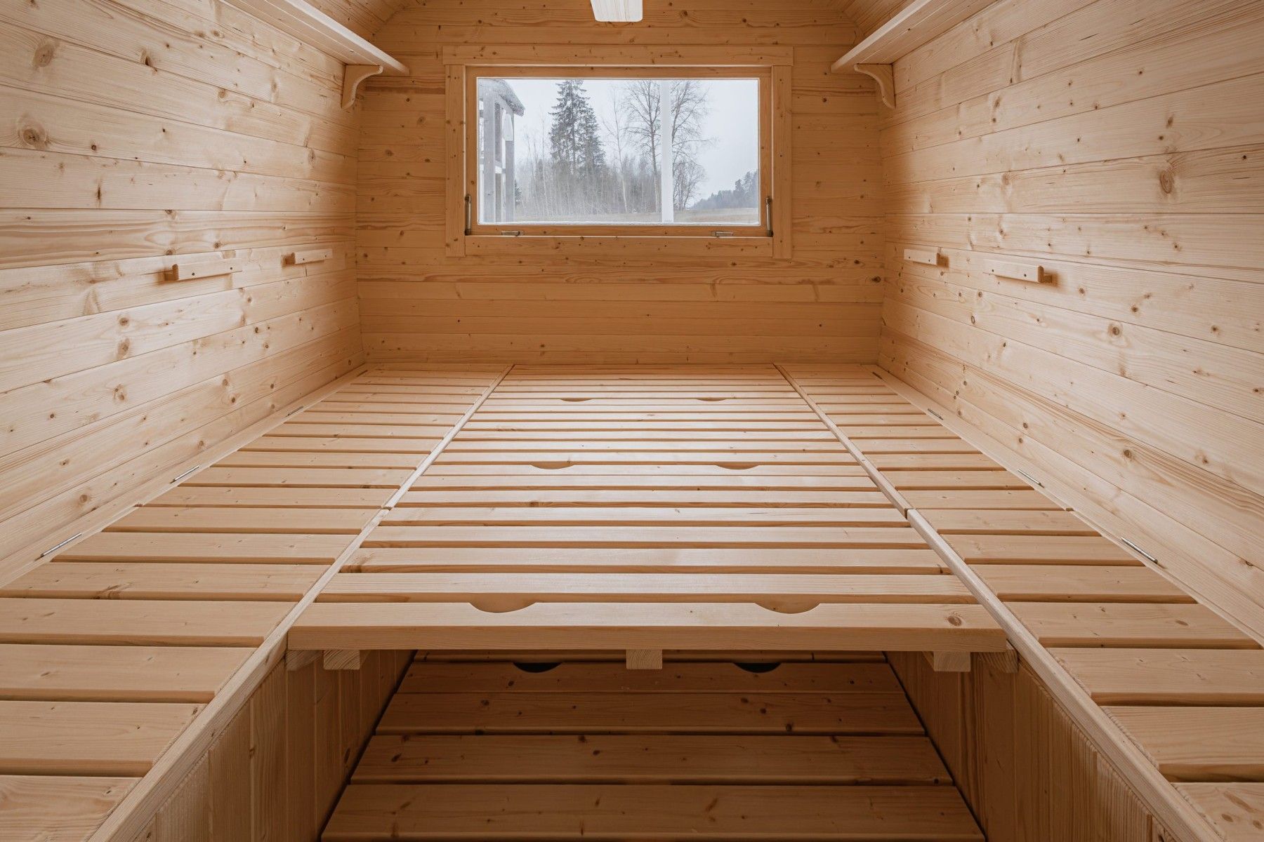 Mucas pirts, malkas krāsns, 13,25 m² — attēls 5