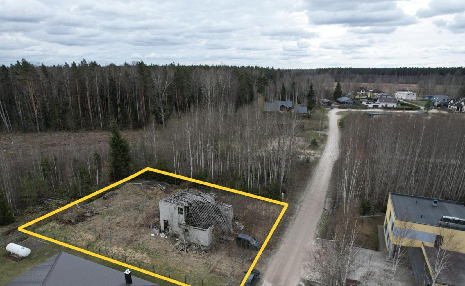 Zemes gabals 1221 m², Balto Ķiršu iela 17, Salaspils pagasts — attēls 5