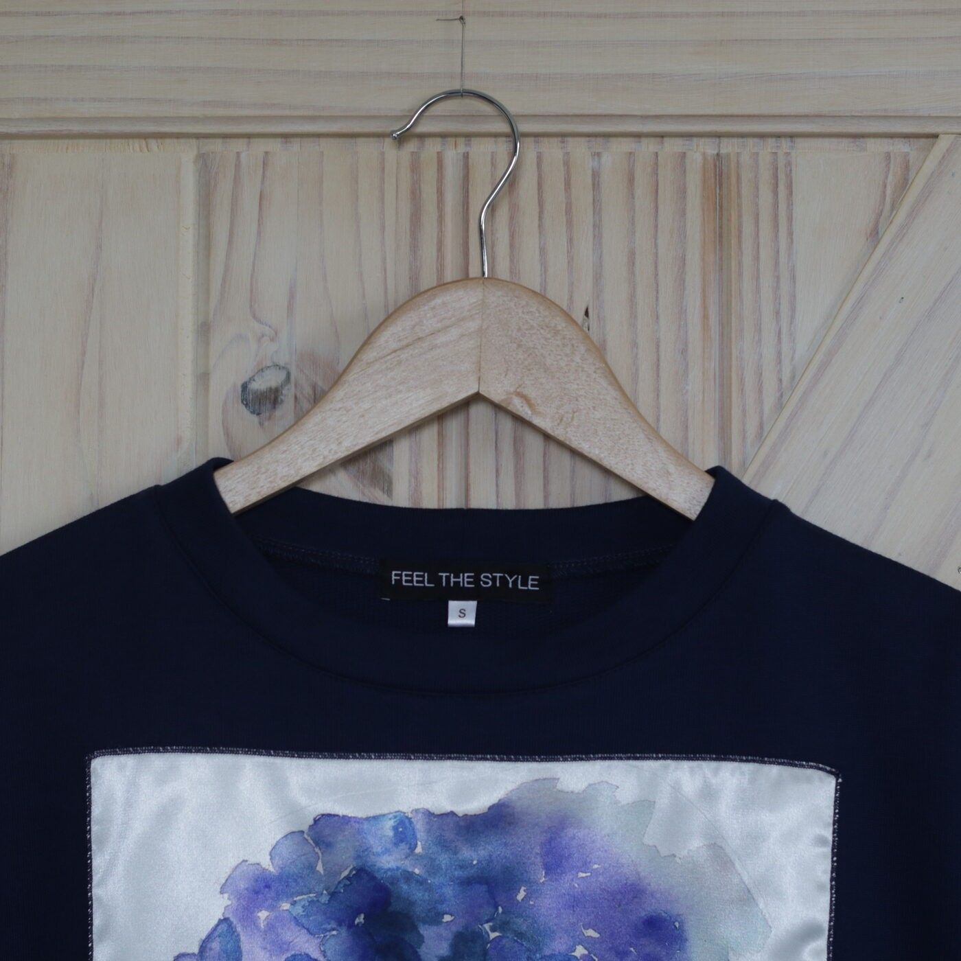 Sieviešu džemperis Feel the Style, S, M, L, XL, zilā krāsā — attēls 4