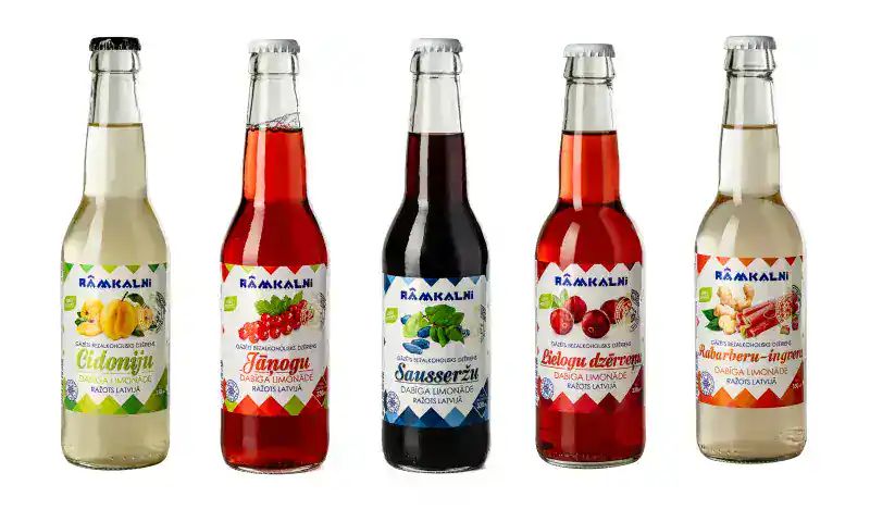 Rabarberu–ingvera limonāde, 20 × 330 ml — attēls 3
