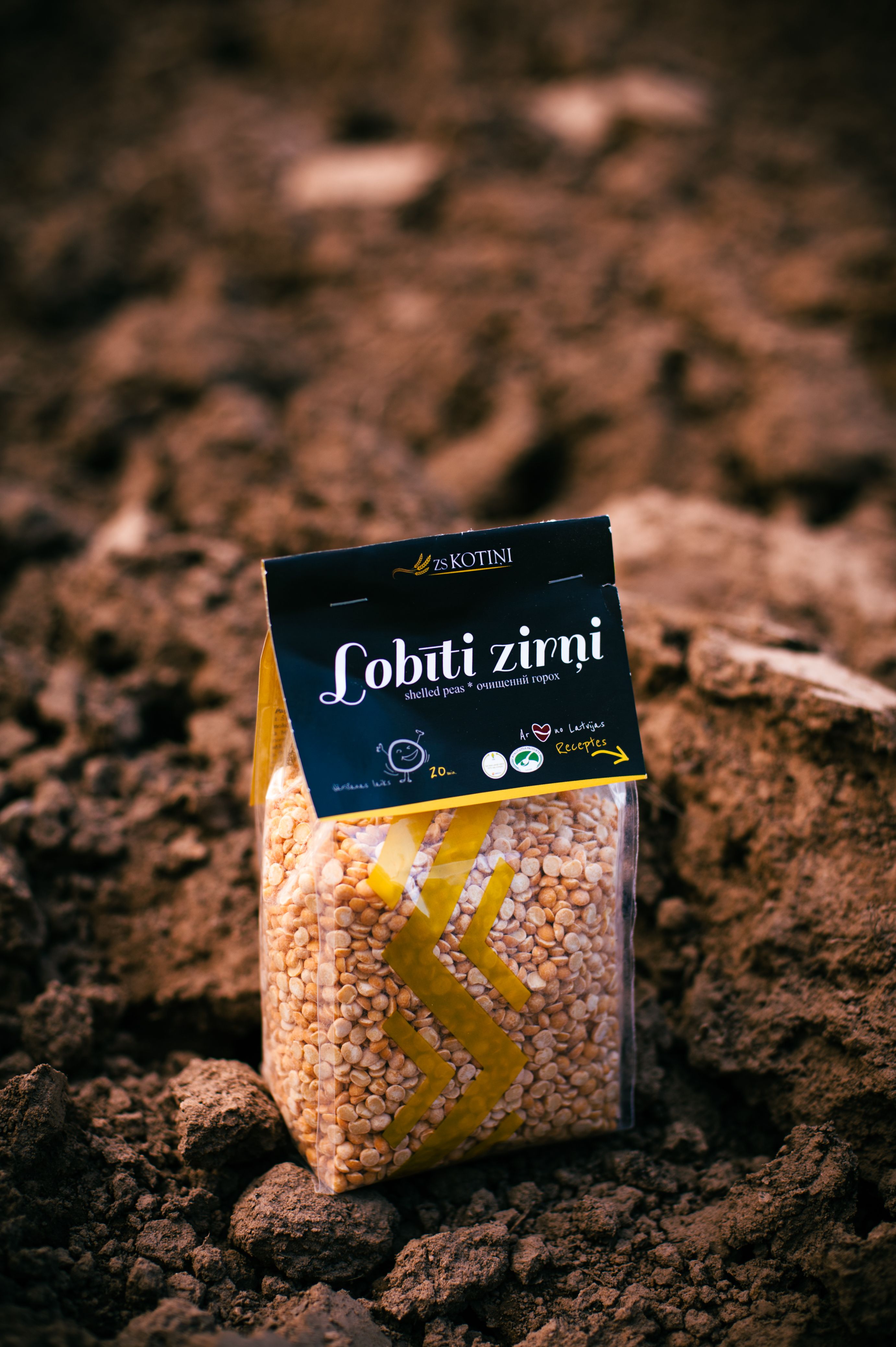 Lobīti zirņi, 1 kg