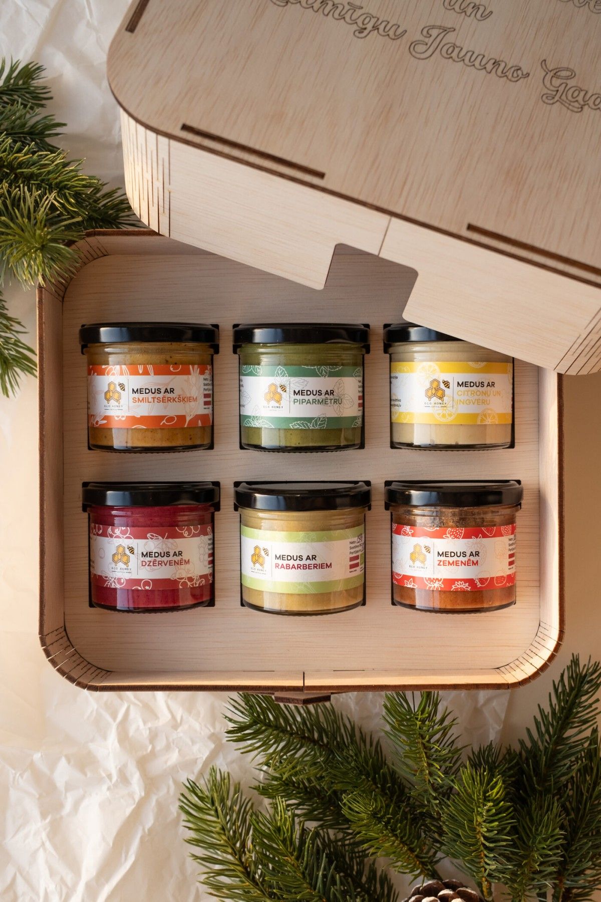 Dāvanu komplekts EcoHoney Latvia, 900 g — attēls 4