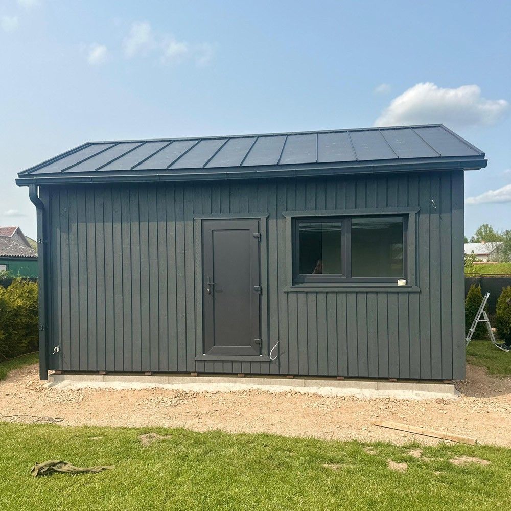 Moduļu māja, koka karkass, 25 m² — attēls 2