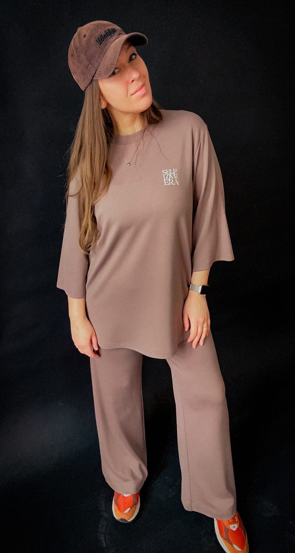 Sieviešu kostīms PIENALOTÉ, S, M, L, XL, brūnā krāsā — attēls 4
