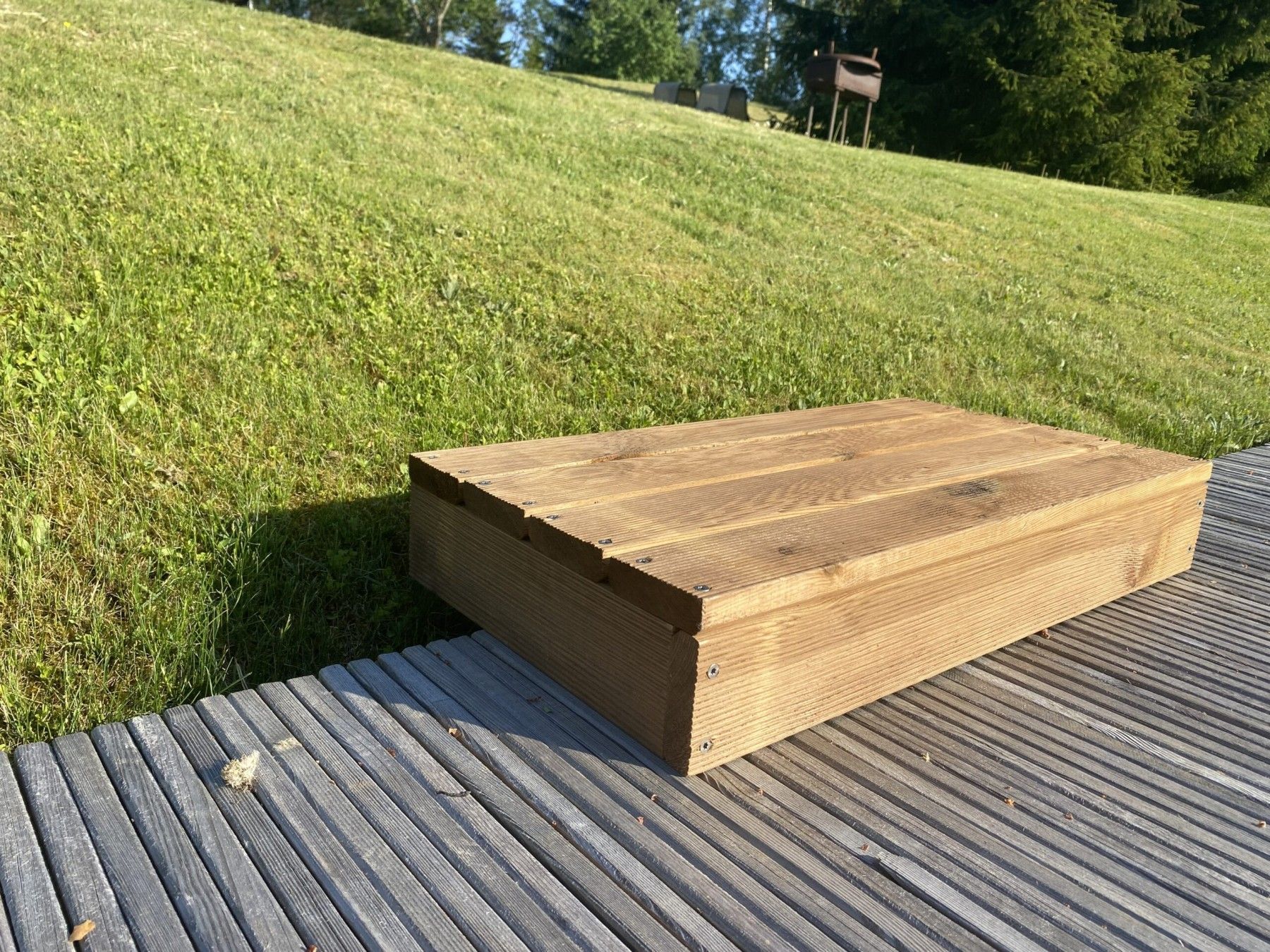 Pakāpieni Balustrāde, platums 40 cm, garums 100 cm, koks