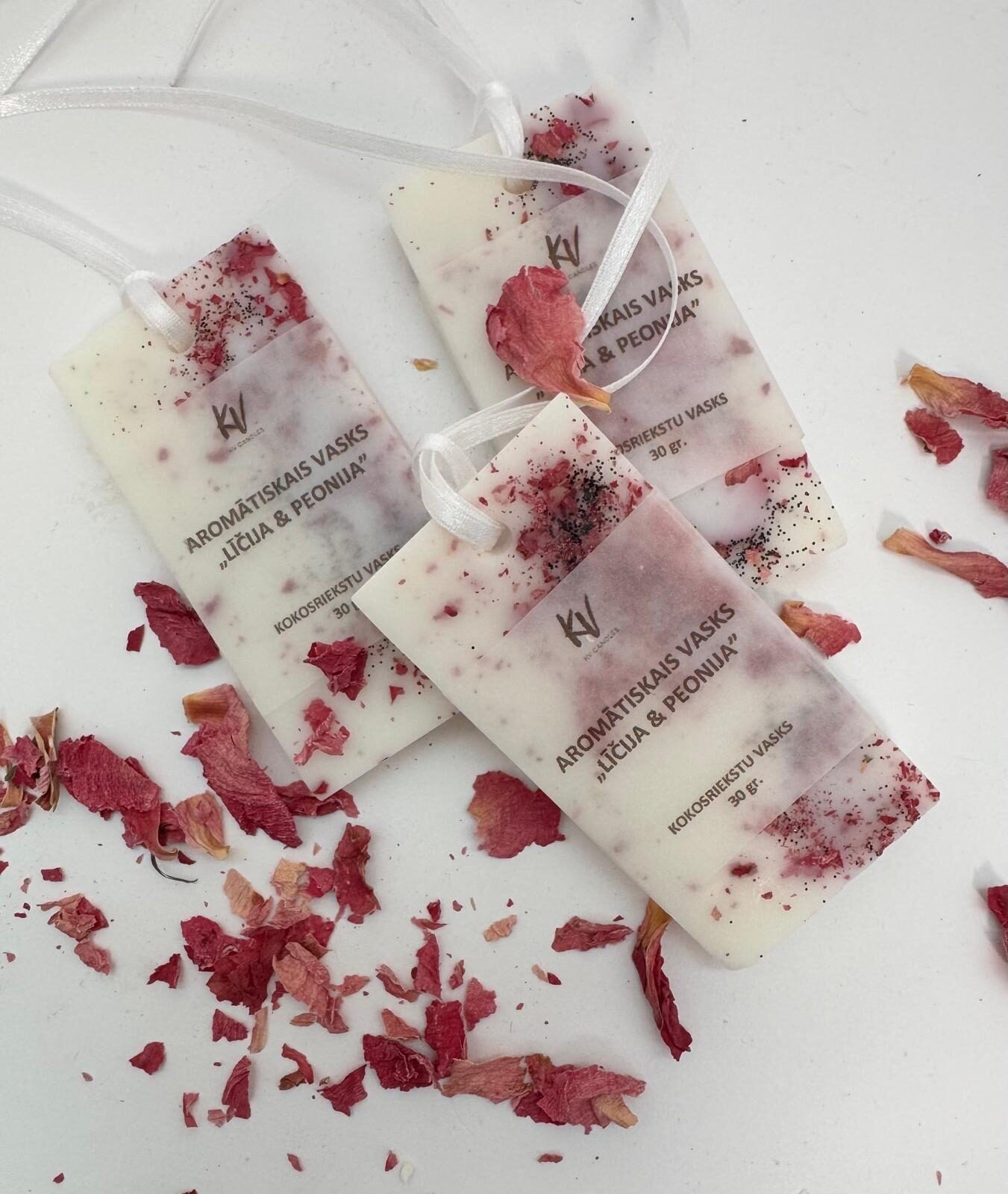 Gaisa aromatizētājs KV Candles, 1 gab., ziedu — attēls 2