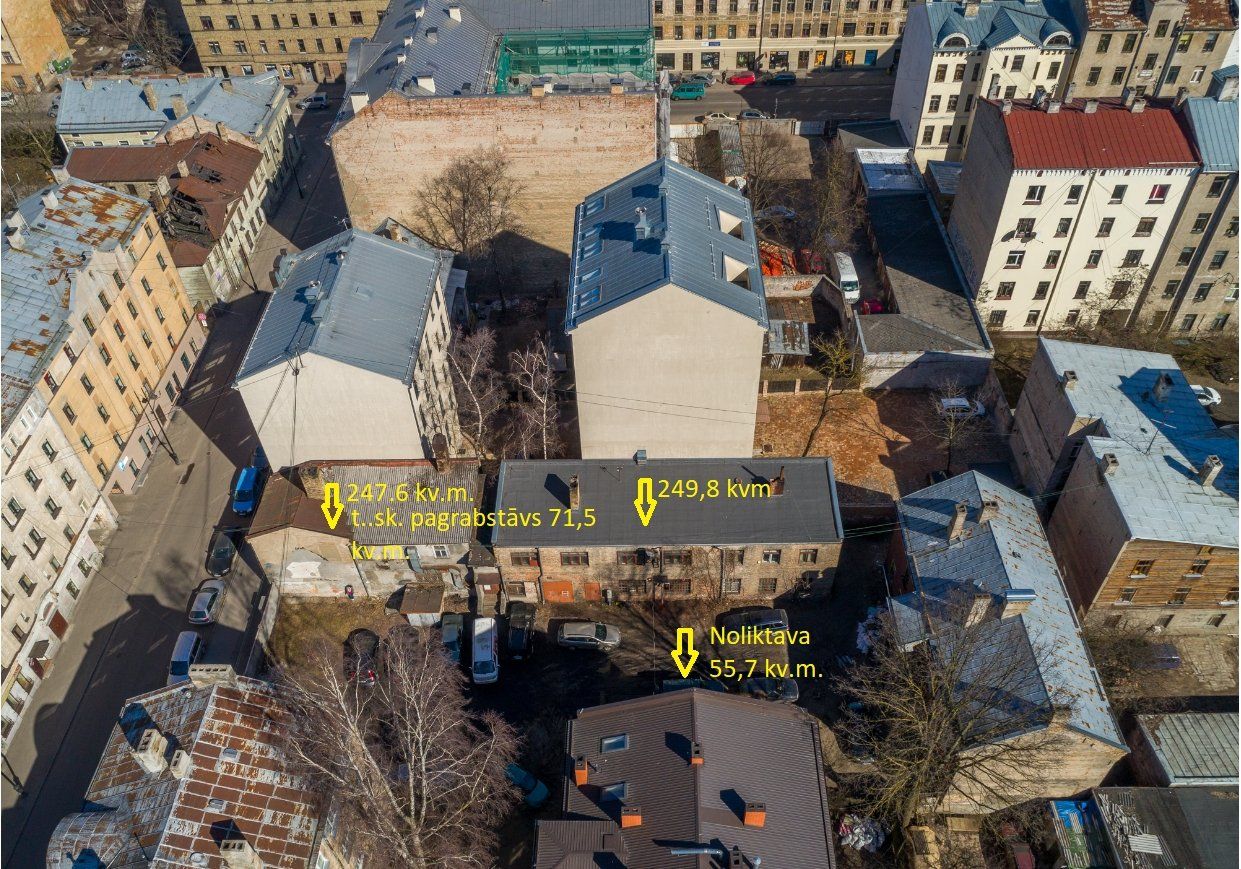 Namīpašums 553 m², Krāsotāju iela 26, Grīziņkalns