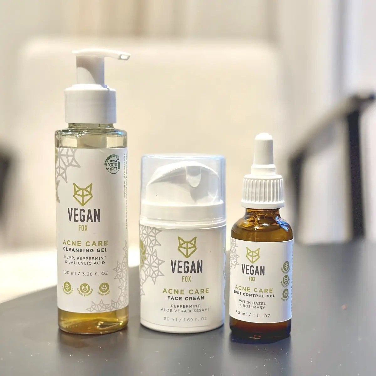 Sejas krēms Vegan Fox, problemātiskai, taukainai ādai, 50 ml — attēls 3