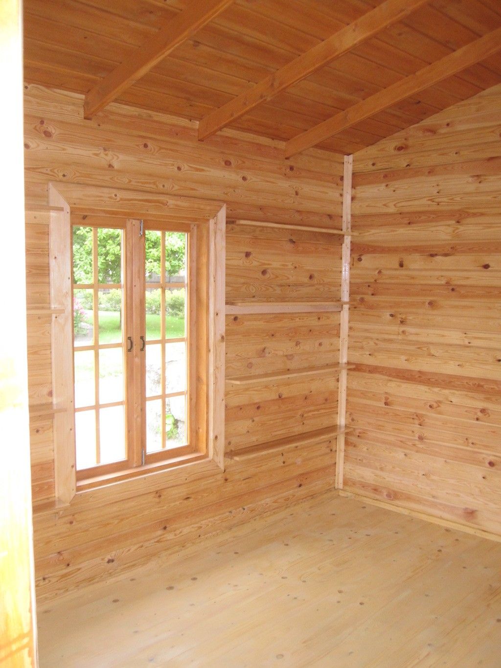Dārza māja no koka, 25 m² — attēls 4