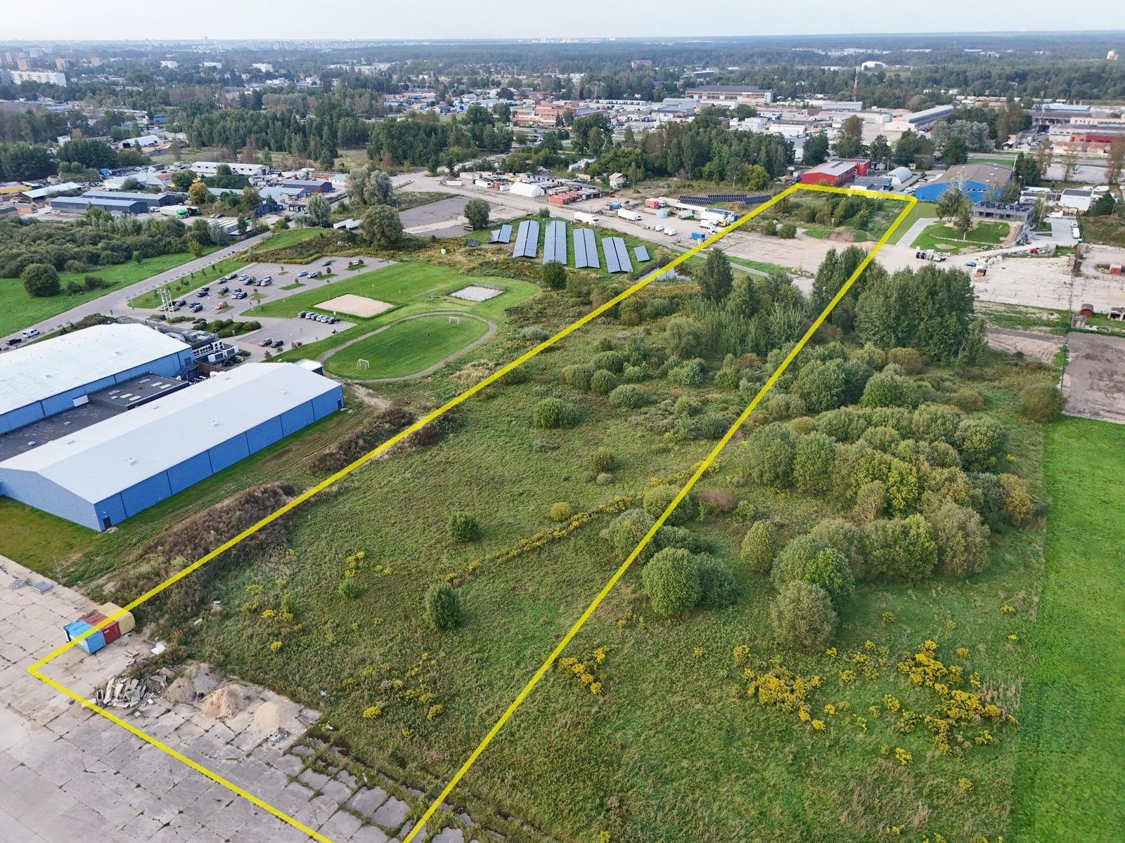 Zemes gabals 2,85 ha, Vējstūru iela, Rīga