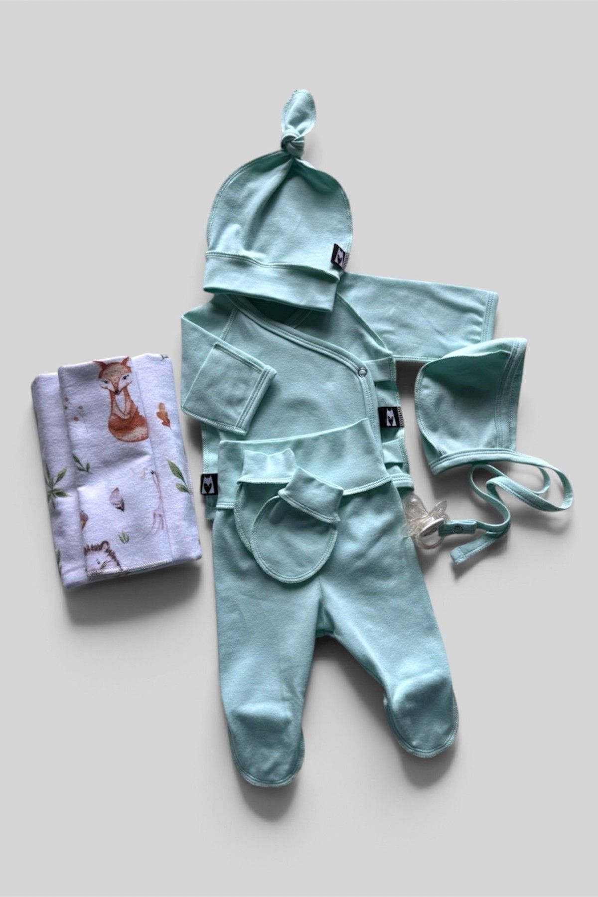 Zīdaiņu komplekts BaraBeku Kids, 50, 56 cm, kokvilna — attēls 2
