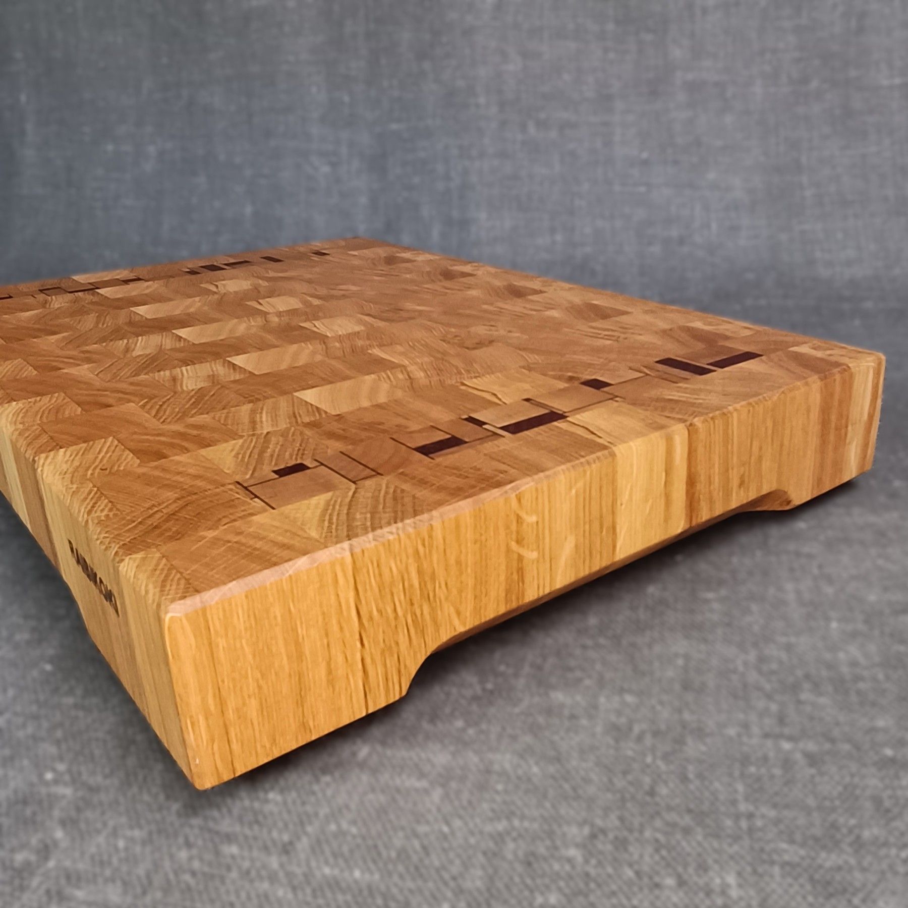 Griešanas dēlītis Raibi Koki, 48 cm, koks, brūnā krāsā — attēls 3