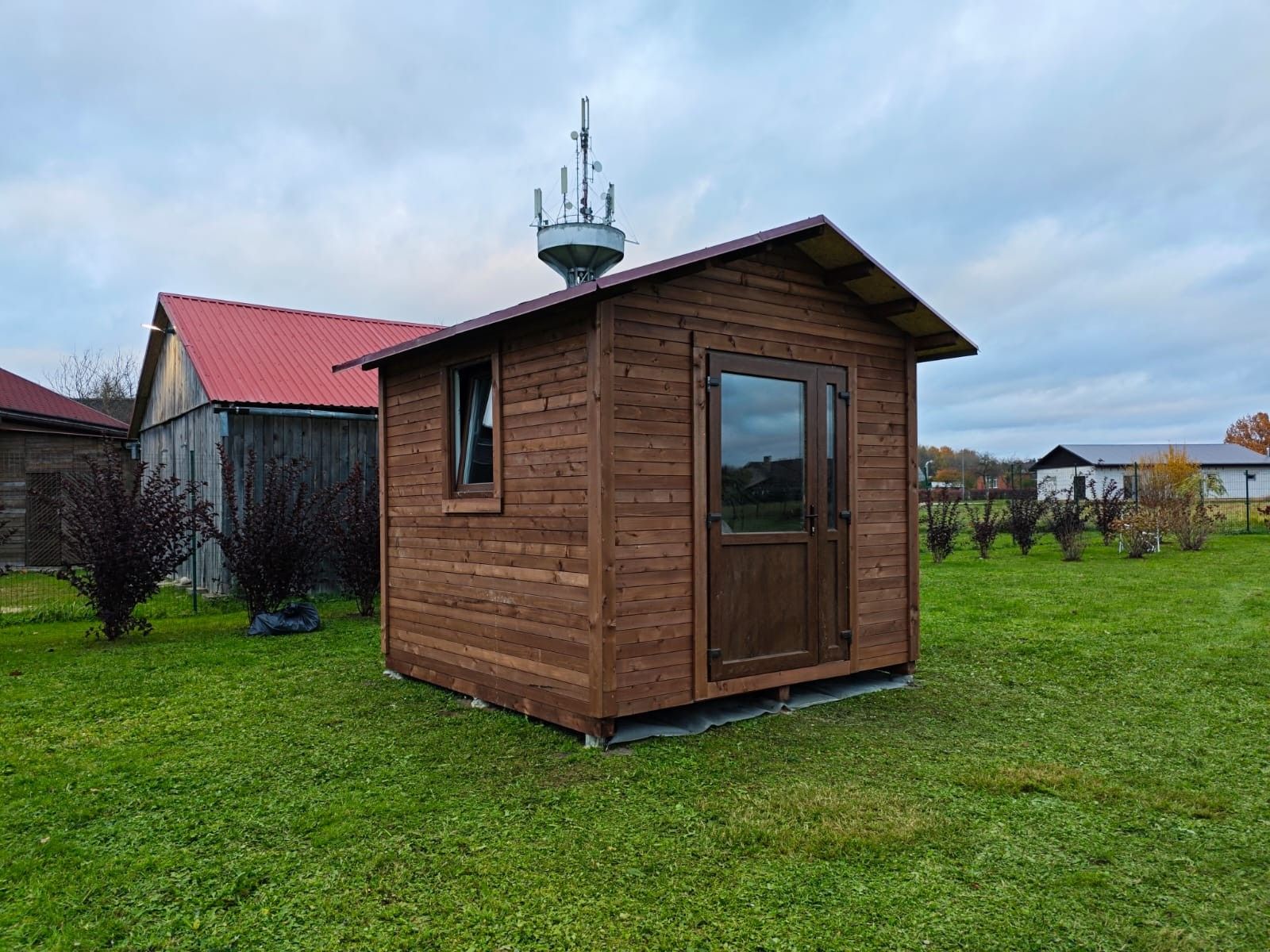 Dārza māja no koka, 9 m², sienas 45 mm — attēls 2