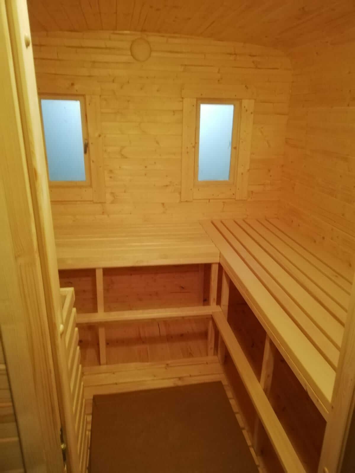 Mucas pirts, malkas krāsns, 13,8 m² — attēls 5