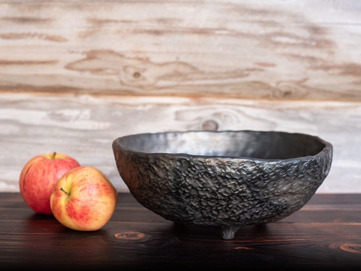 Servēšanas bļoda Clay & Wood Design, 24,5 cm, keramika