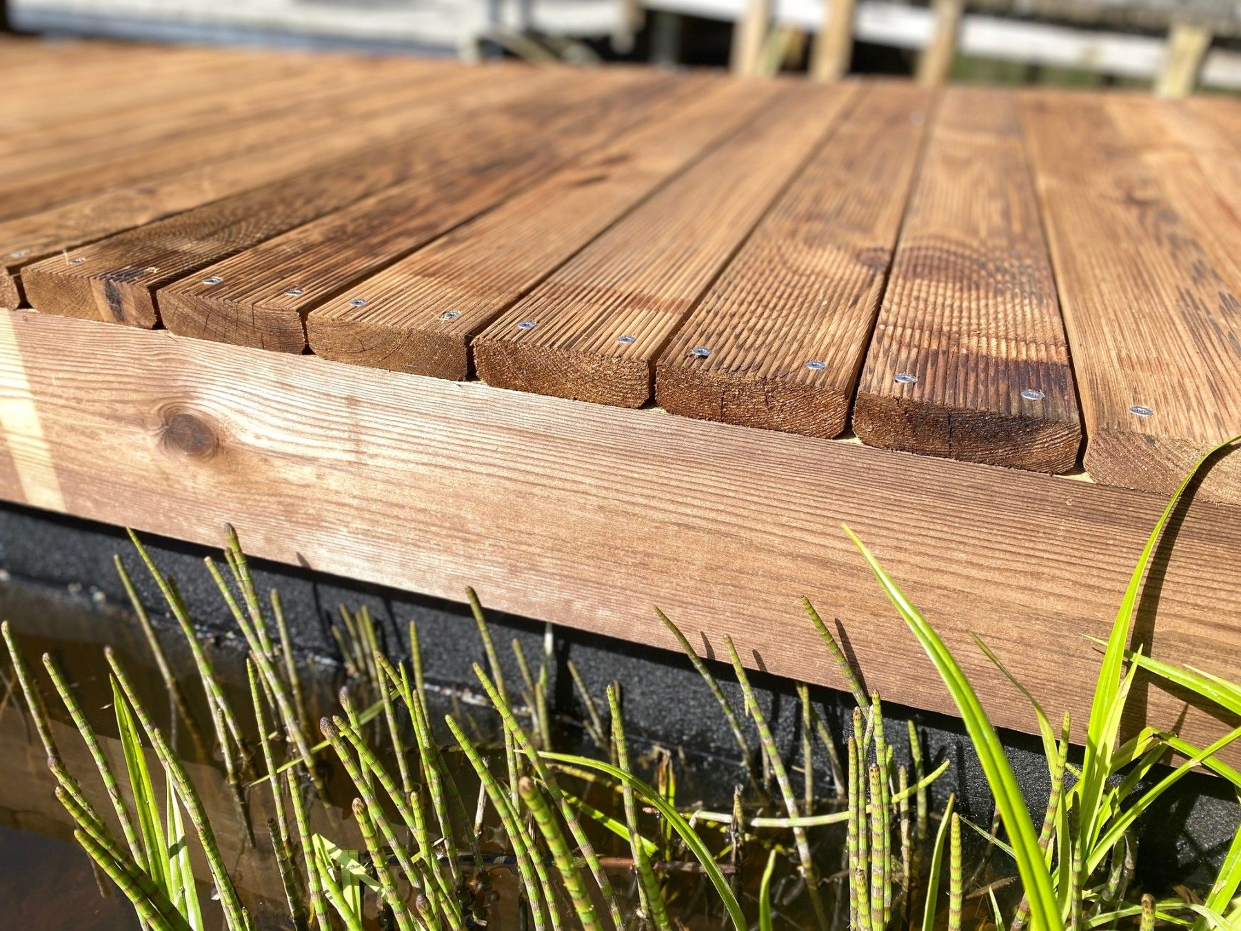 Dārza dekors Balustrāde, pontons / laipa, 70 kg, koks — attēls 4