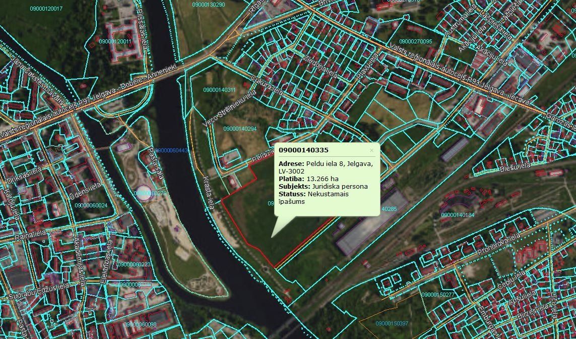 Zemes gabals 2 ha, Peldu iela 8, Jelgava — attēls 5