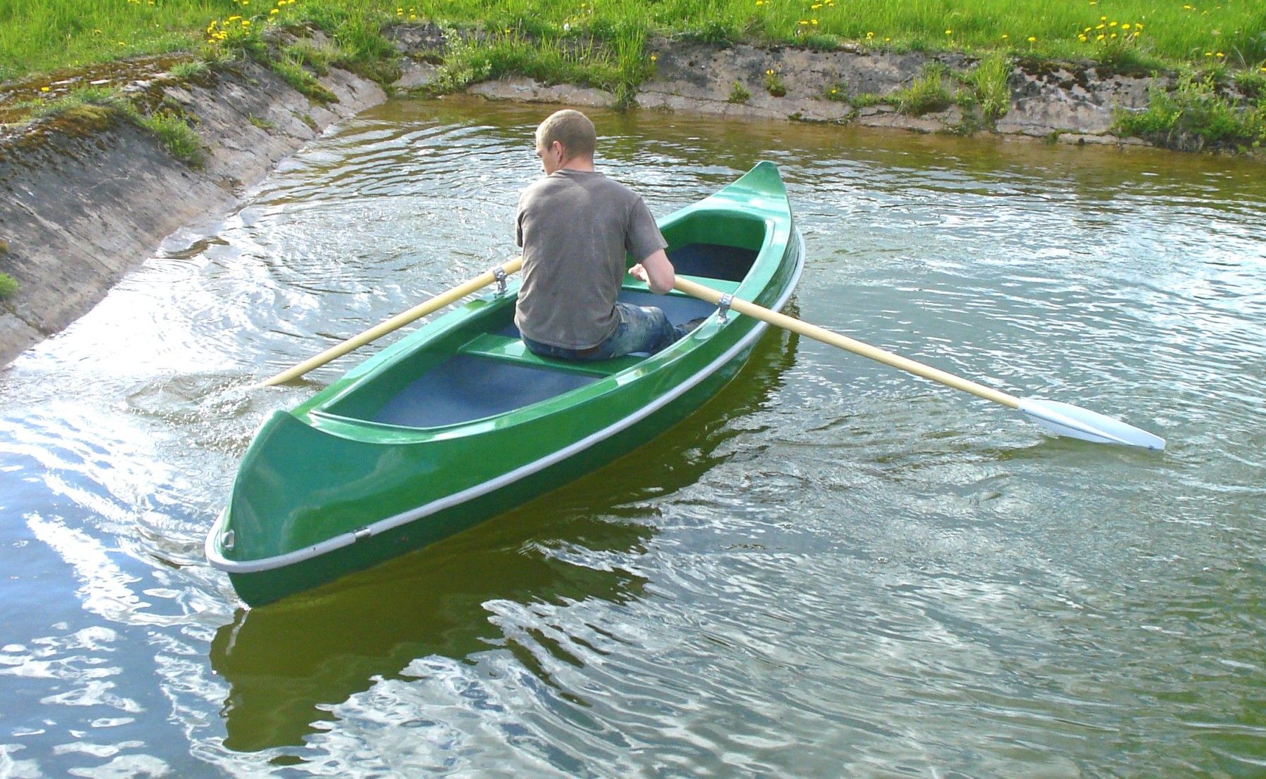 Airu laiva LATREX Kanoe TAIMIR, 4,5 m, stikla šķiedra — attēls 5