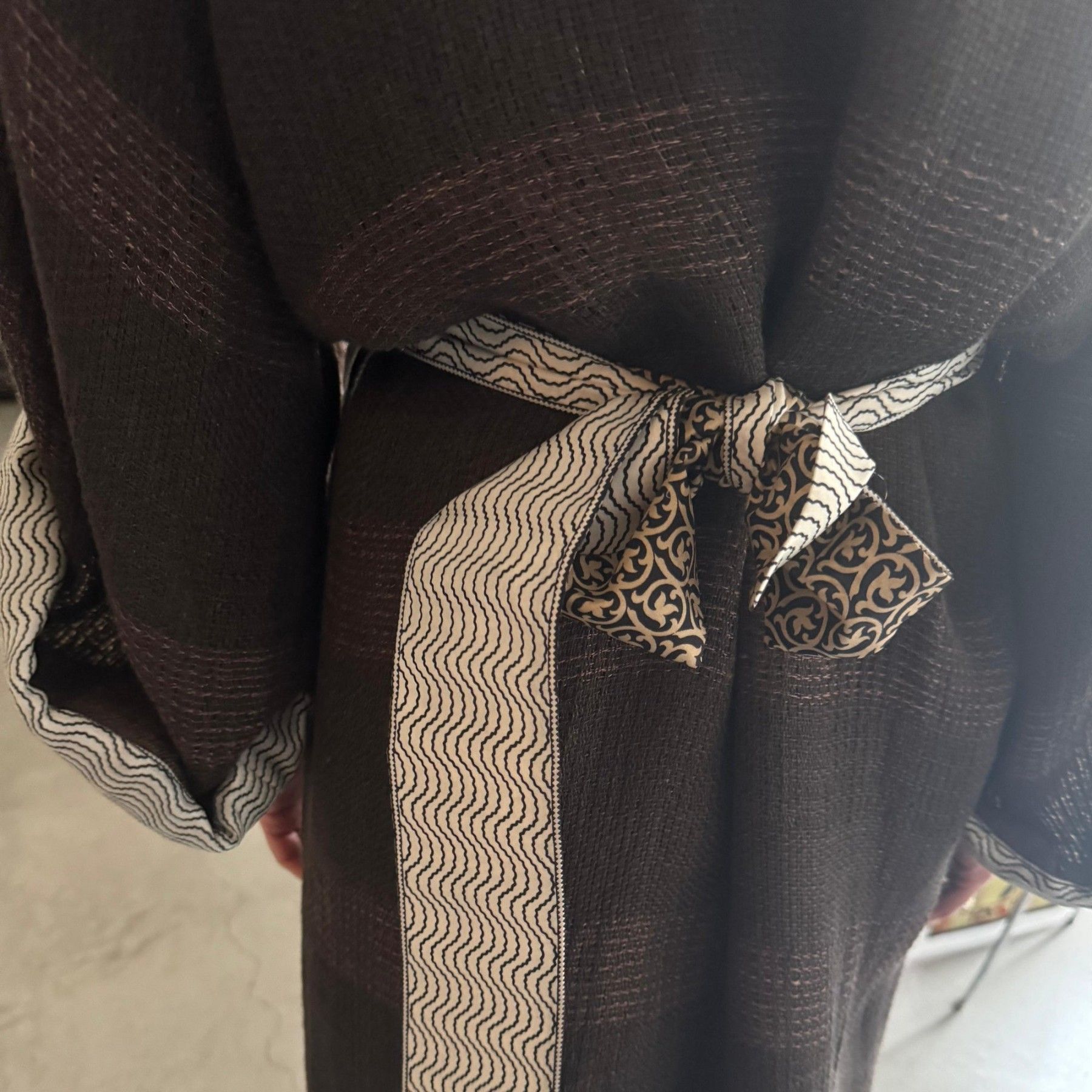 Kleita Studio Natural, L, lins, brūnā krāsā — attēls 2