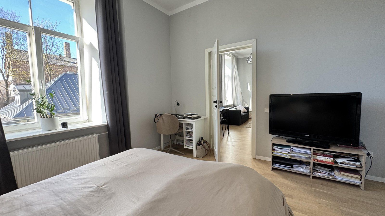 2 istabu dzīvoklis, Skolas iela 36A, Centrs — attēls 3