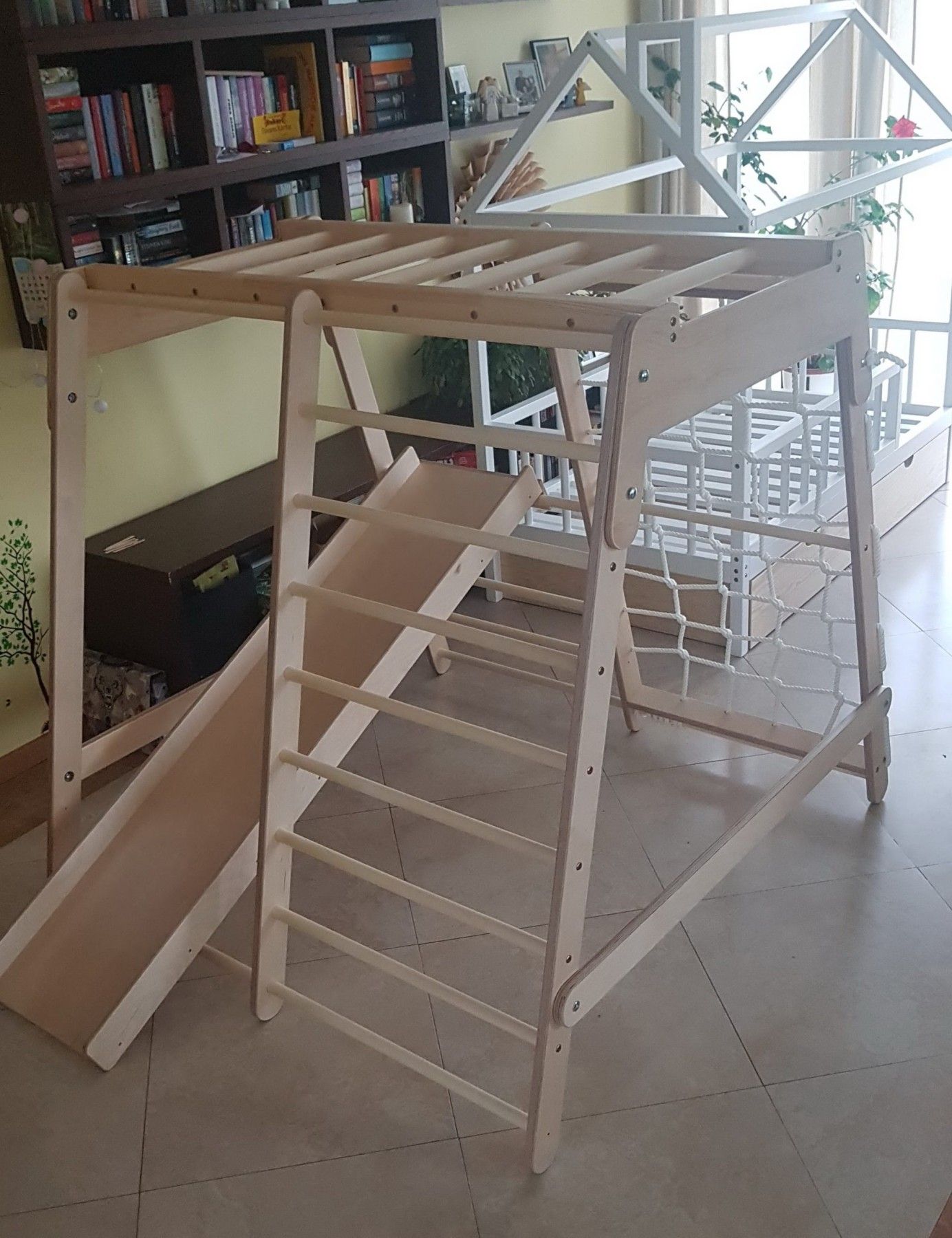 Rotaļu komplekss, platums 1,5 m, garums 1,5 m, koks