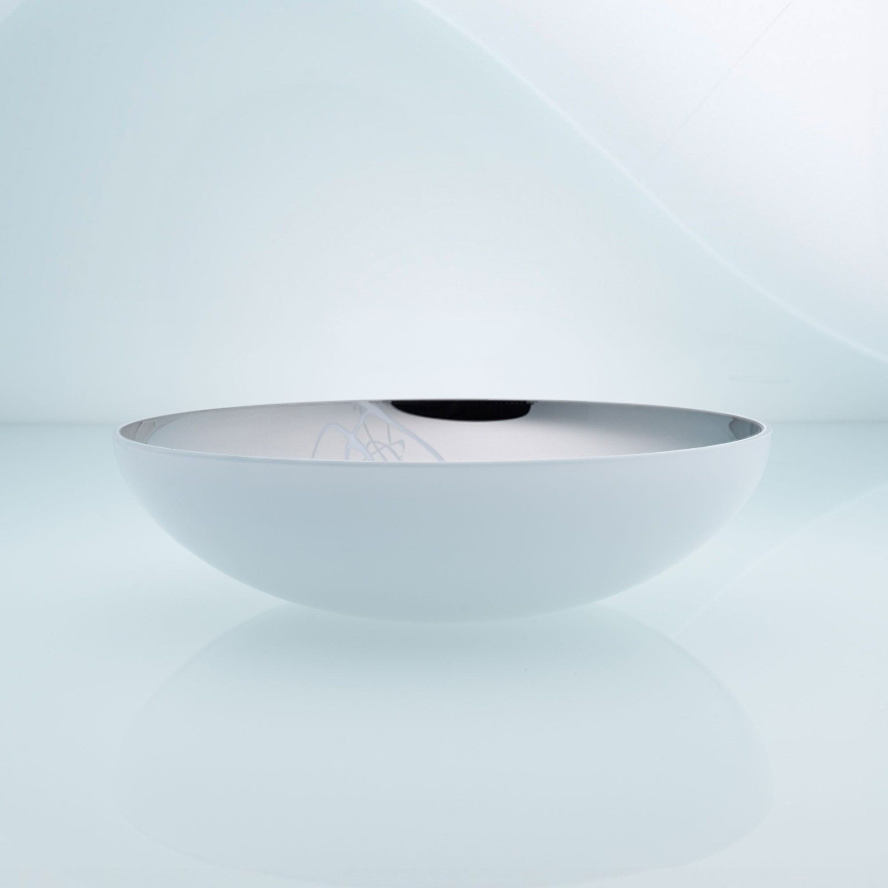 Servēšanas bļoda an&angel, 32 cm, stikls, baltā krāsā — attēls 3