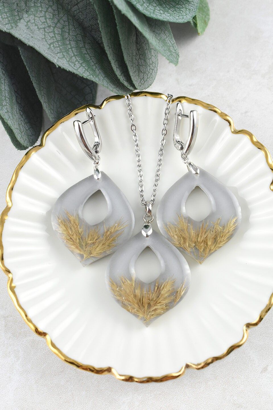 Rotaslietas Madeira Handmade, pelēkā, bēšā krāsā — attēls 4