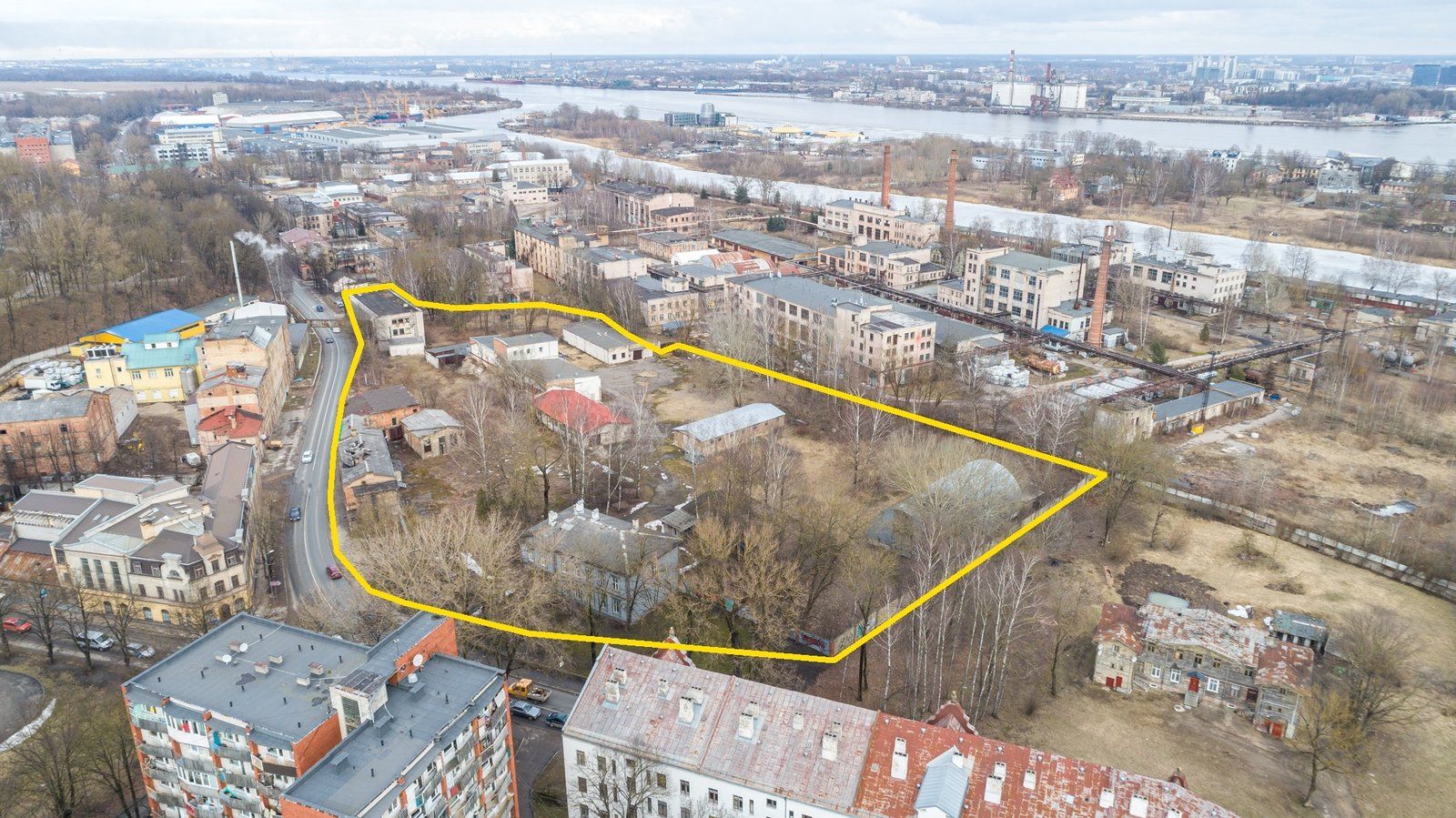 Zemes gabals 2,27 ha, Daugavgrīvas iela 57, Rīga — attēls 2