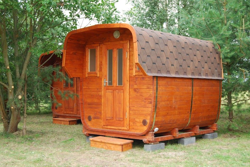 Dārza māja no koka, 6 m²