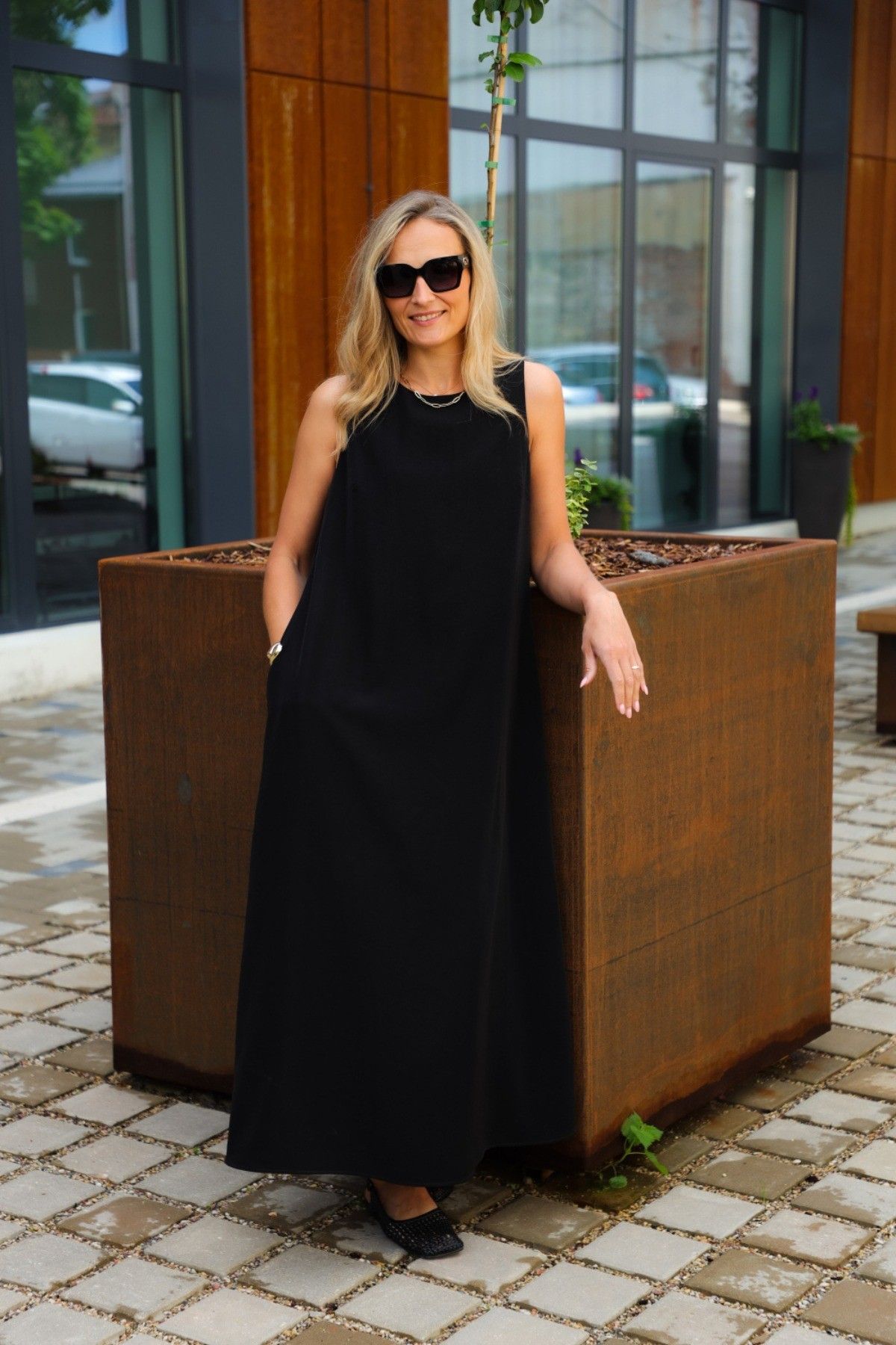 Kleita DEJAMOON, S, M, L, XL, XXL, maksi, poliesters — attēls 5