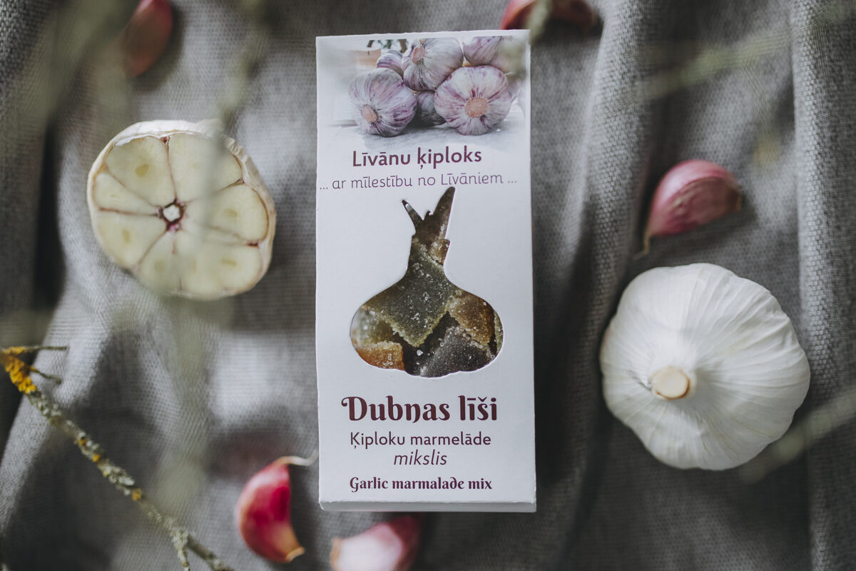 Ķiploku marmelāde „Dubnas līši”, 6 garšas, 150 g